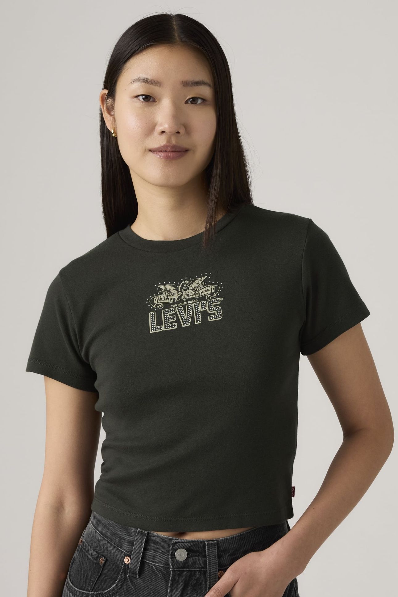 GRAPHIC ESSENTIAL SPORTY TEE BLACK 1