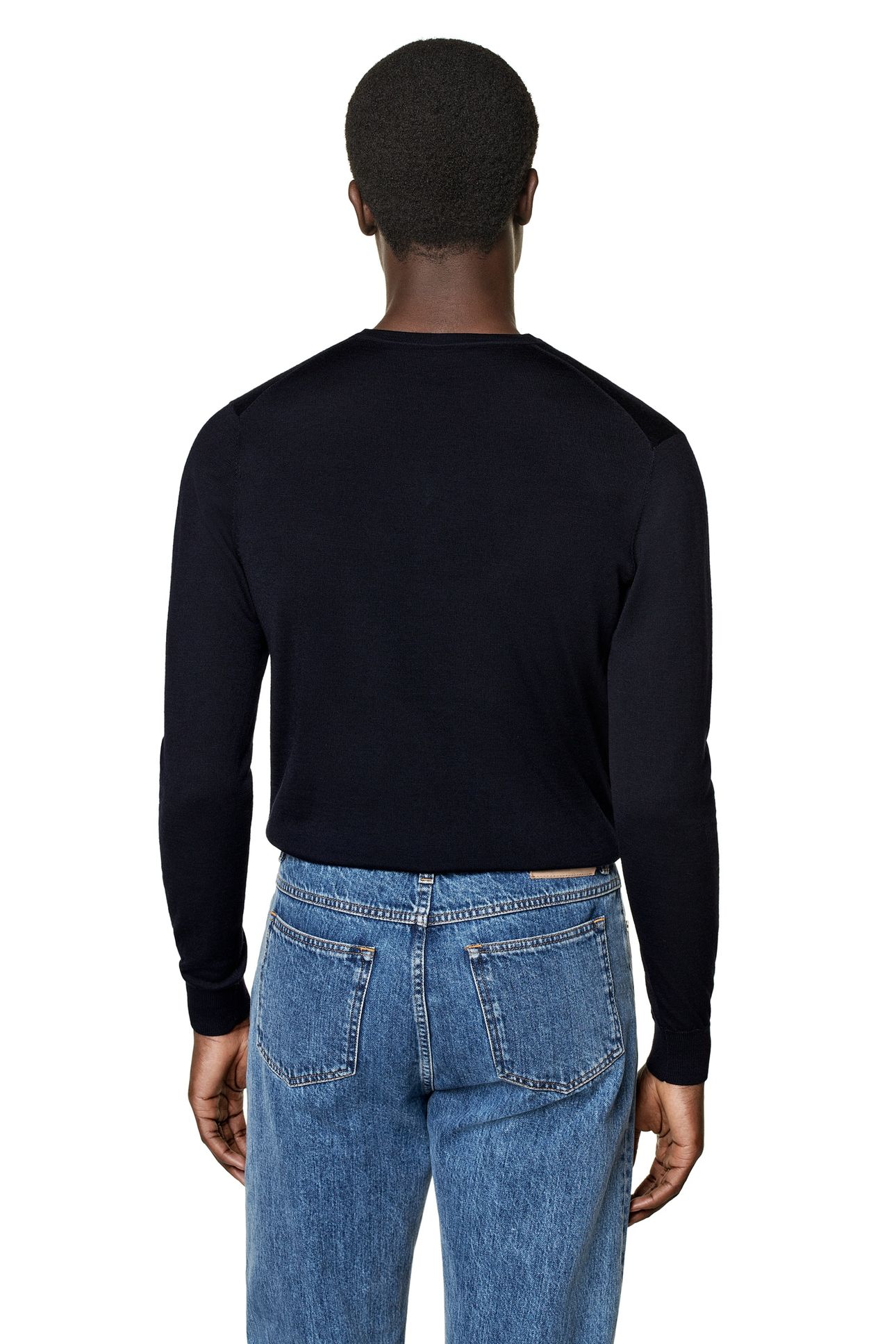V-NECK MERINO NAVY 4