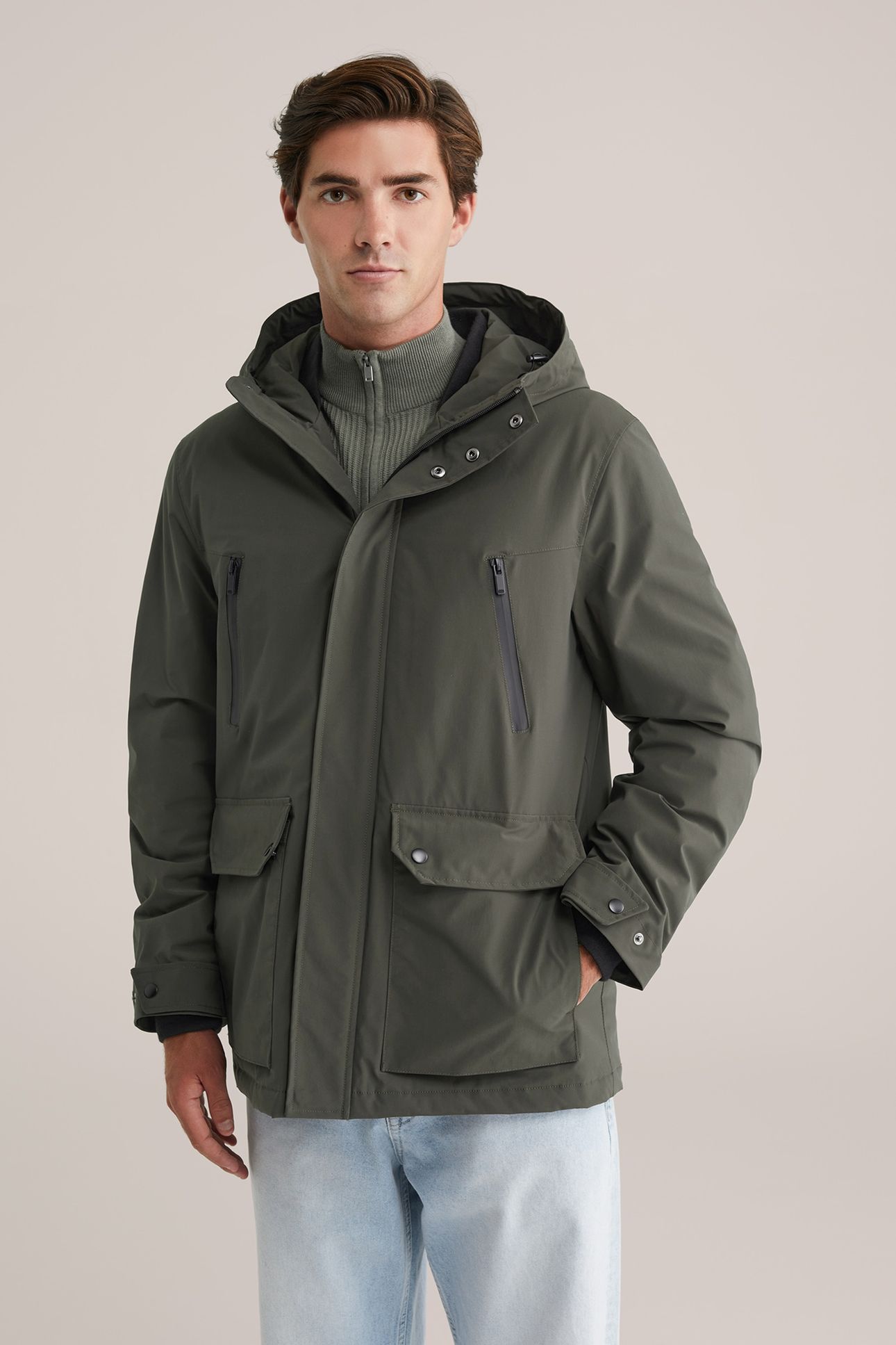 PARKA SEA GREEN 1