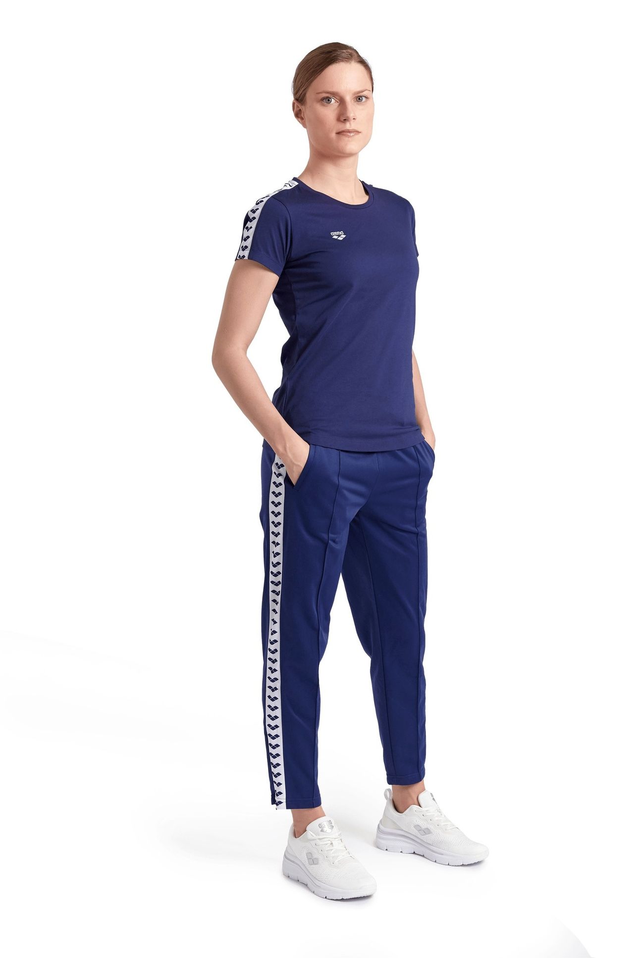 W T-SHIRT TEAM NAVY-WHITE-NAVY 3