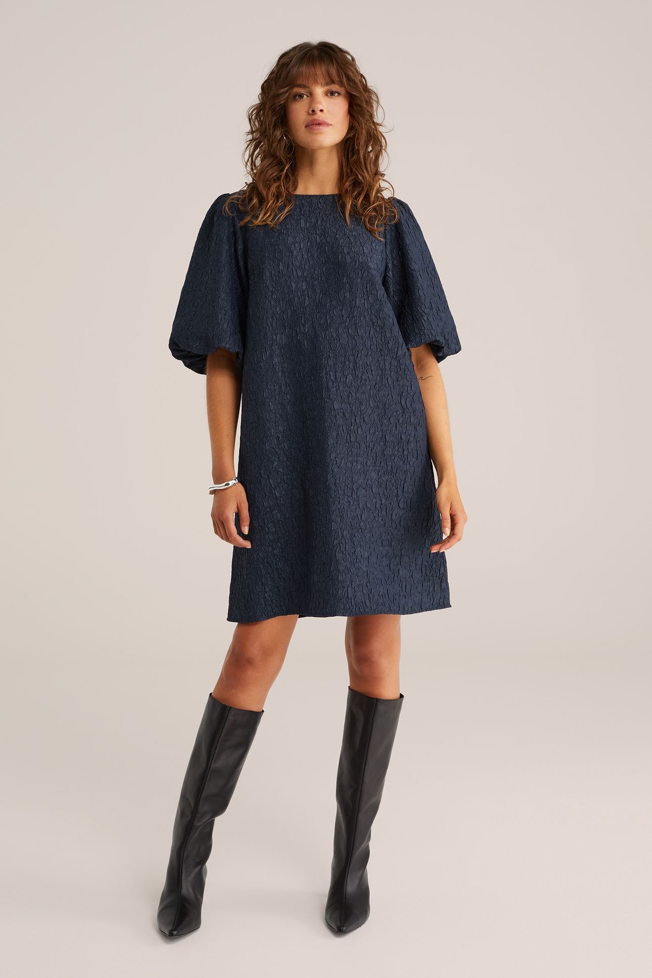 DRESS SHORT DARK BLUE 3