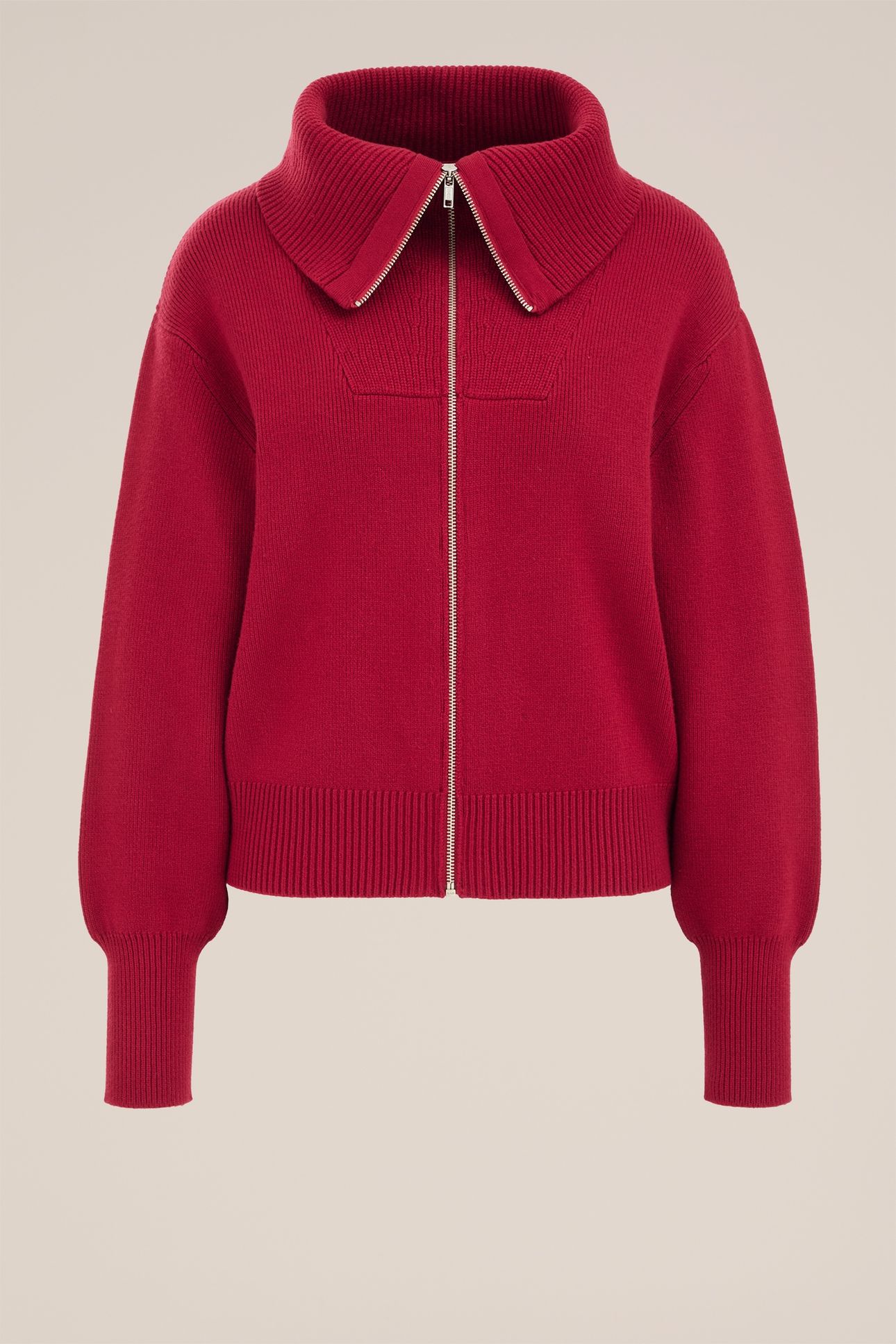 KNITTED CARDIGAN RED 4