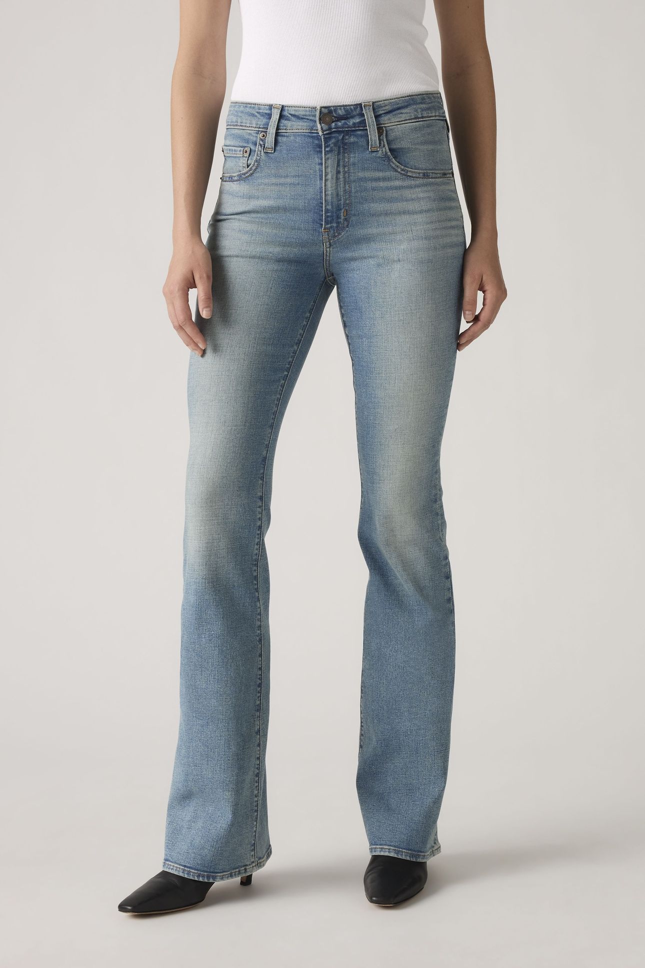 726™ HIGH RISE FLARE JEANS BLUE 2