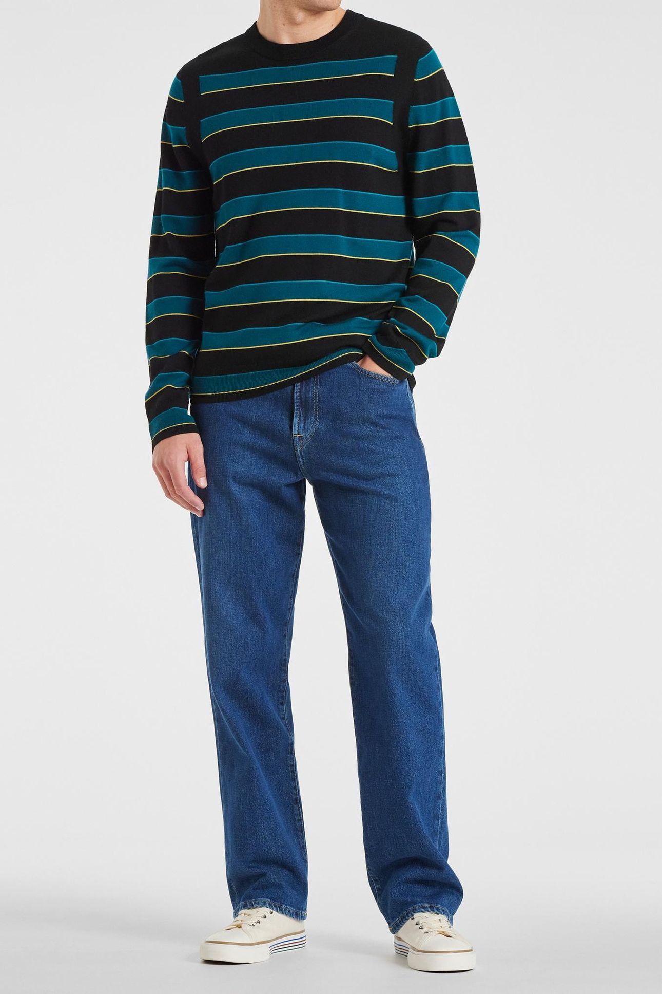 SWEATER CREW NECK BLACK 2