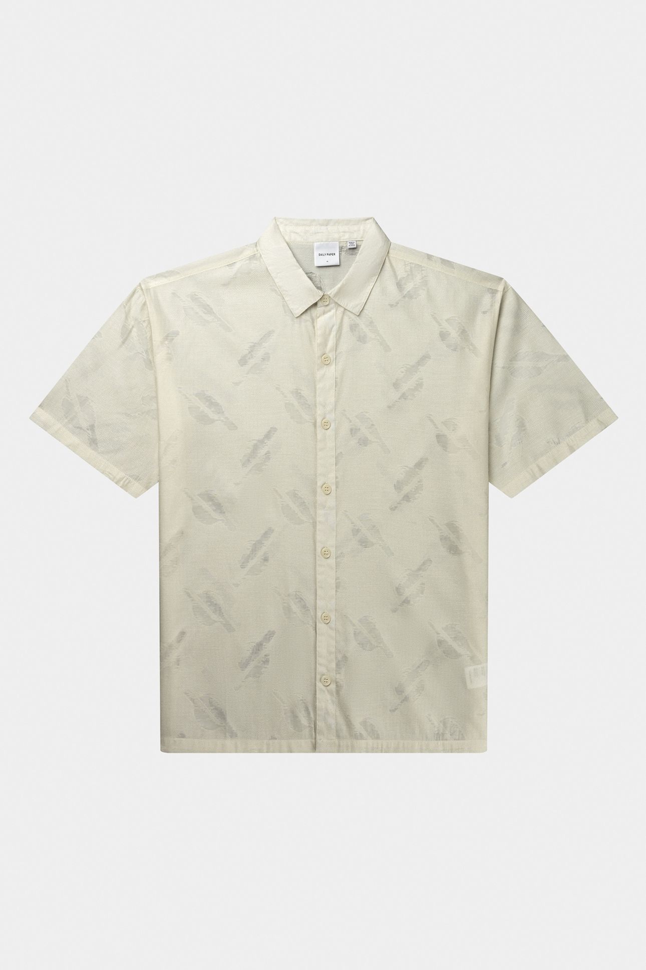 SALIM RELAXED SHORT SLEEVE SHIRT FROST WHITE 4
