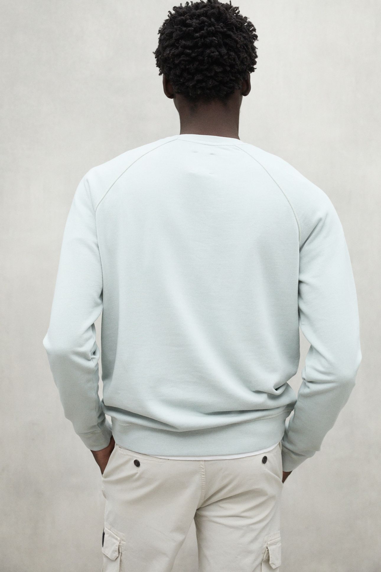 BERJAALF SWEATSHIRT BLUE PEARL 6