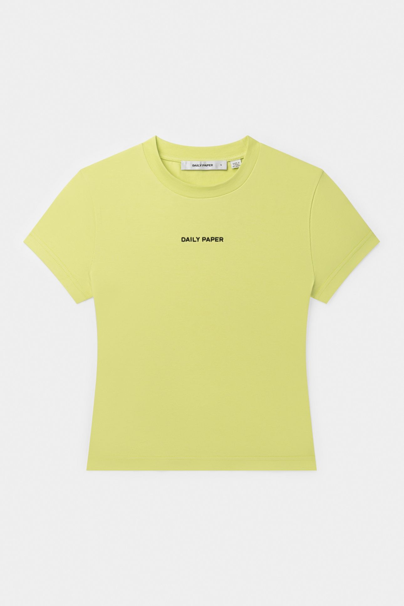 LOGOTYPE CROPPED SHORT SLEEVE T-SHIRT DAIQUIRI GREEN 4