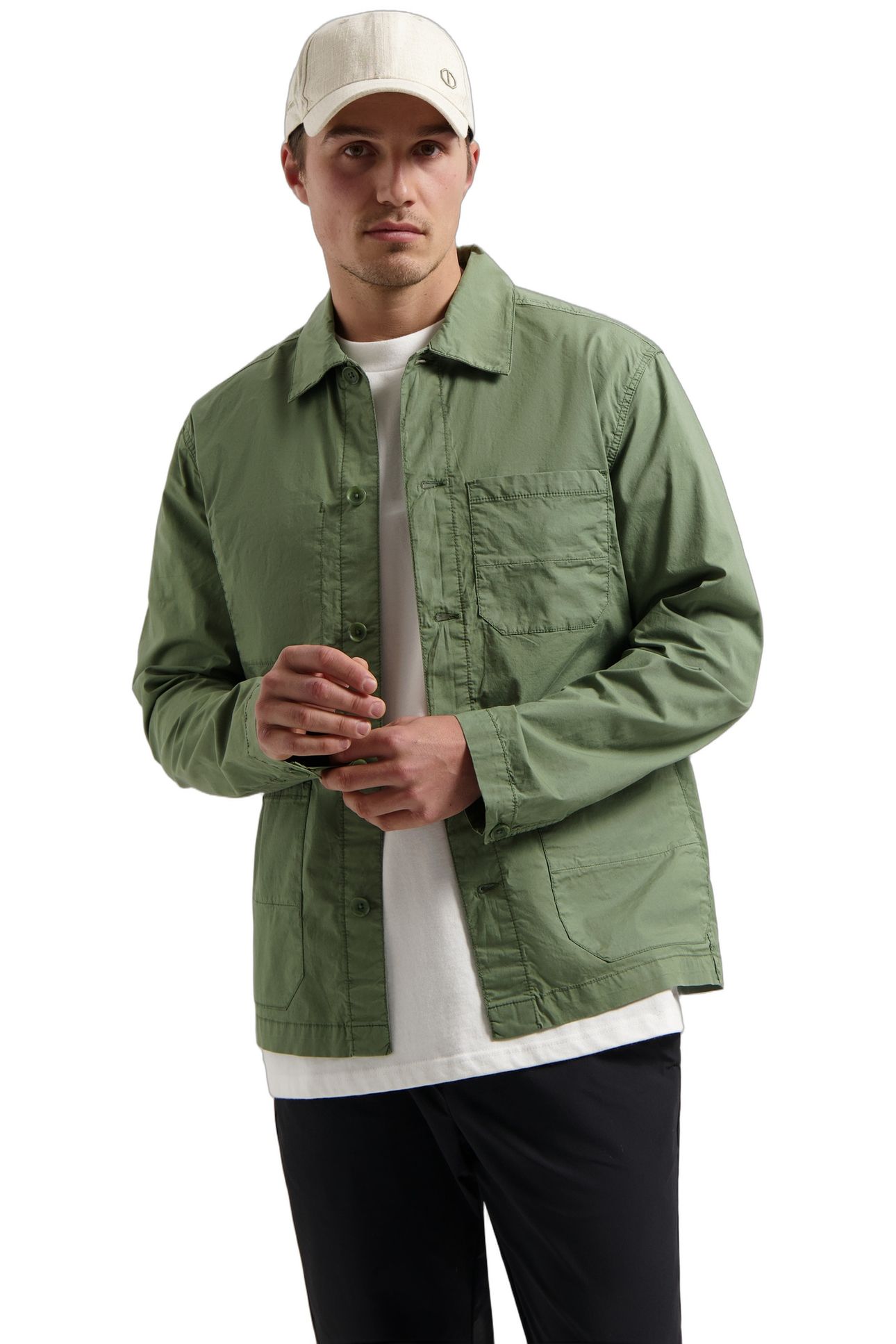 DS-CRUZ CHORE JACKET LT. ARMY 3