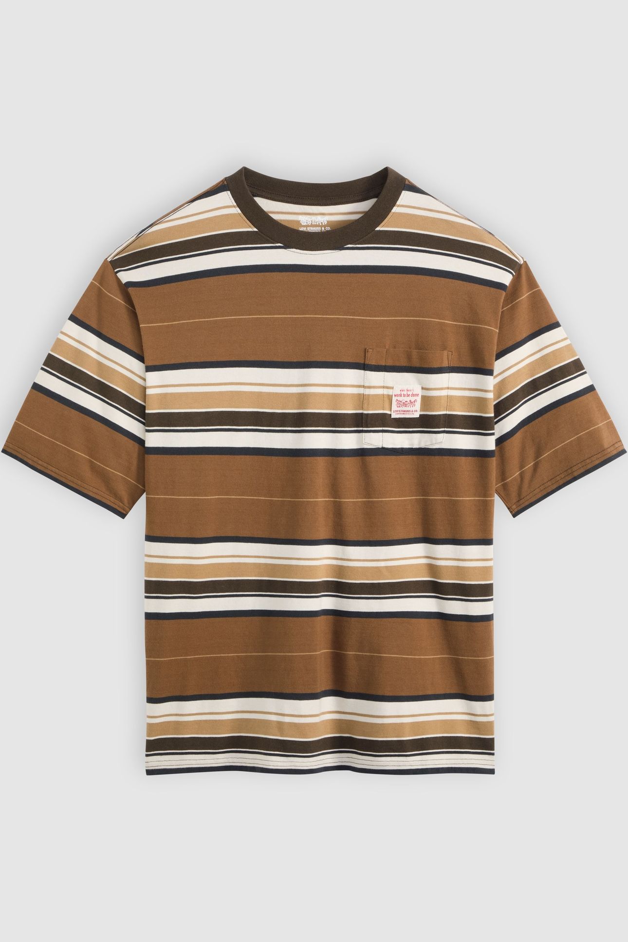 WORKWEAR TEE BROWN 4