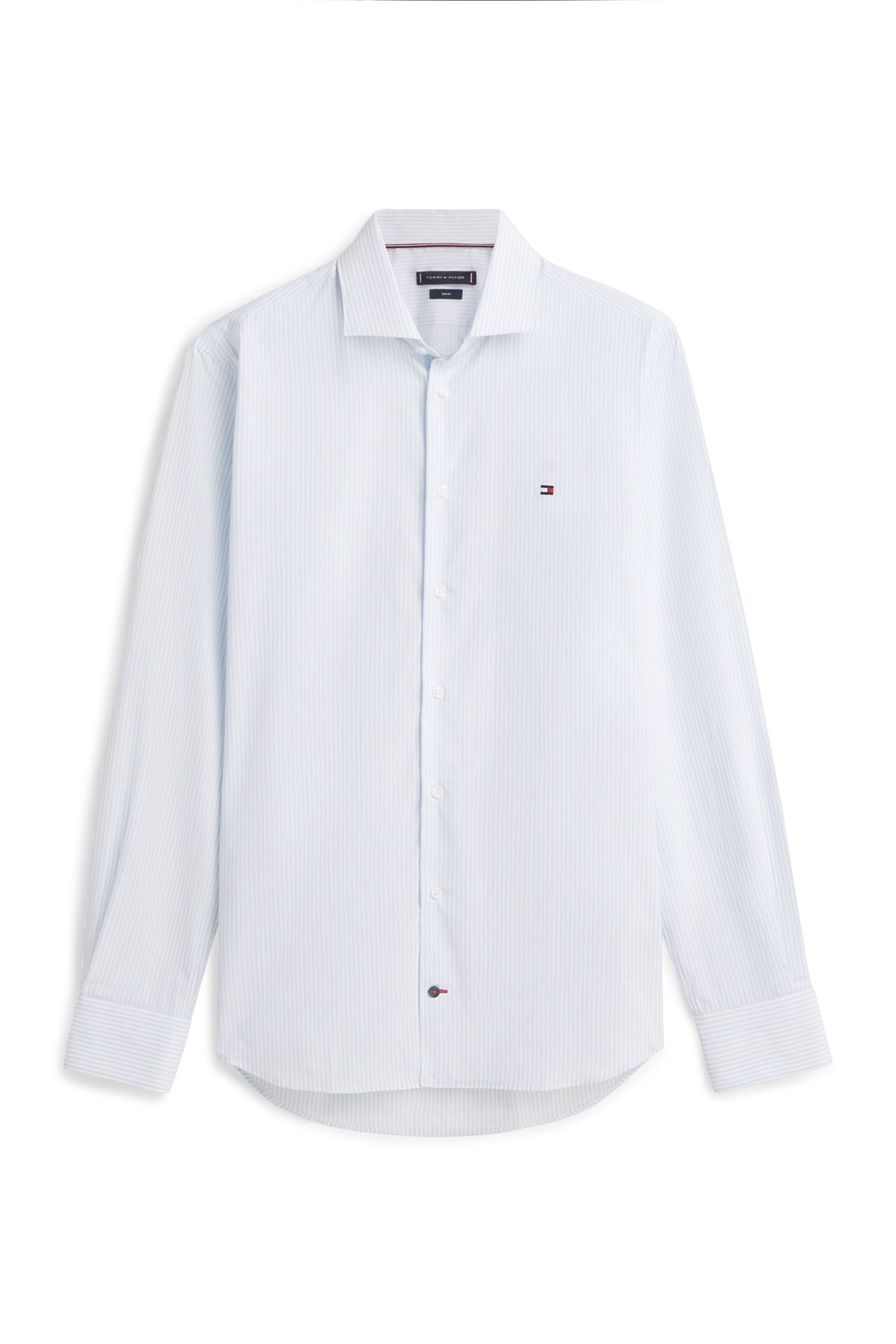 POPLIN BENGAL STRIPE LONG SLEEVE SHIRT CHAMBRAY SKY/STRIPE 5