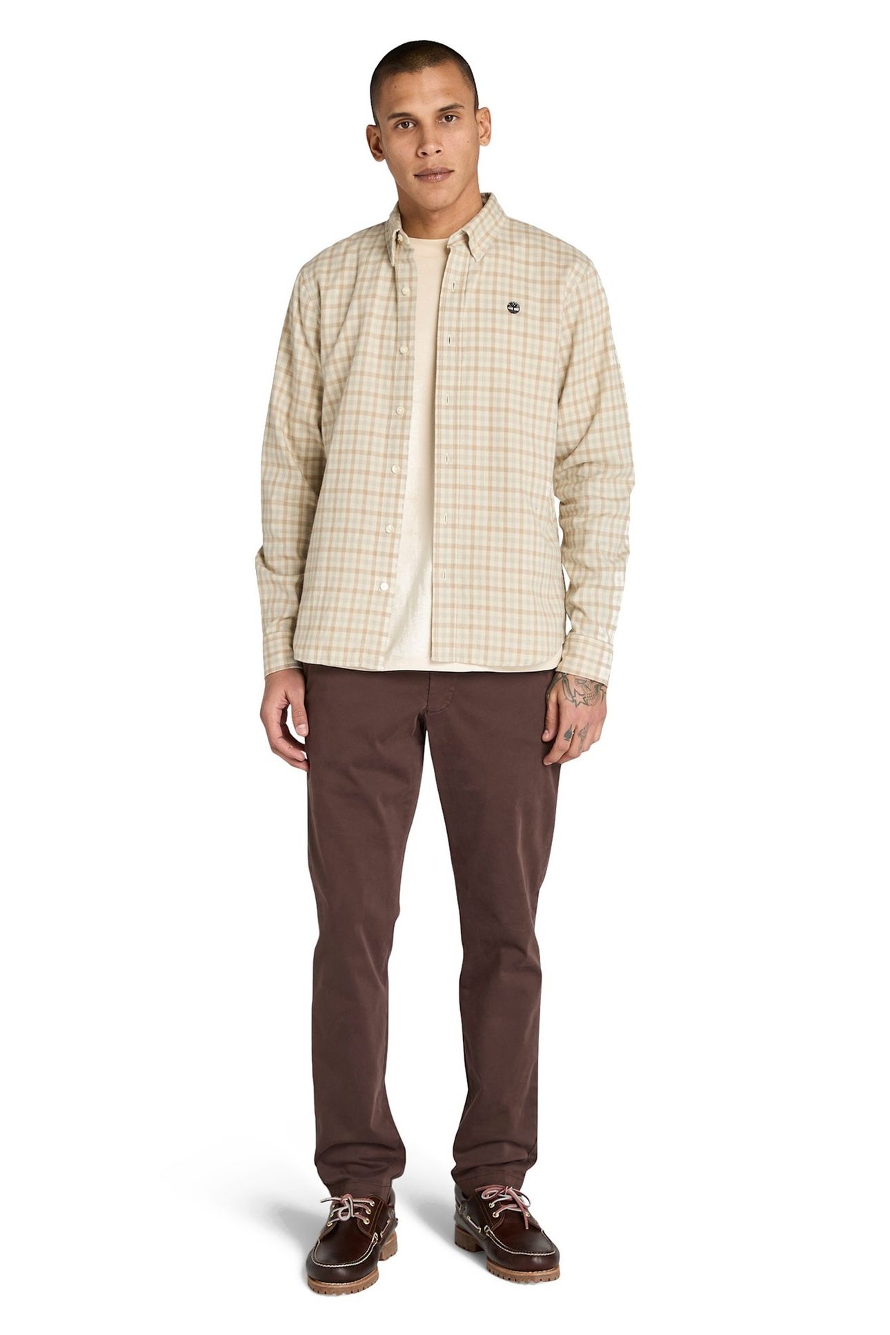 SOLUCELL GINGHAM SHIRT ANGORA YD 2