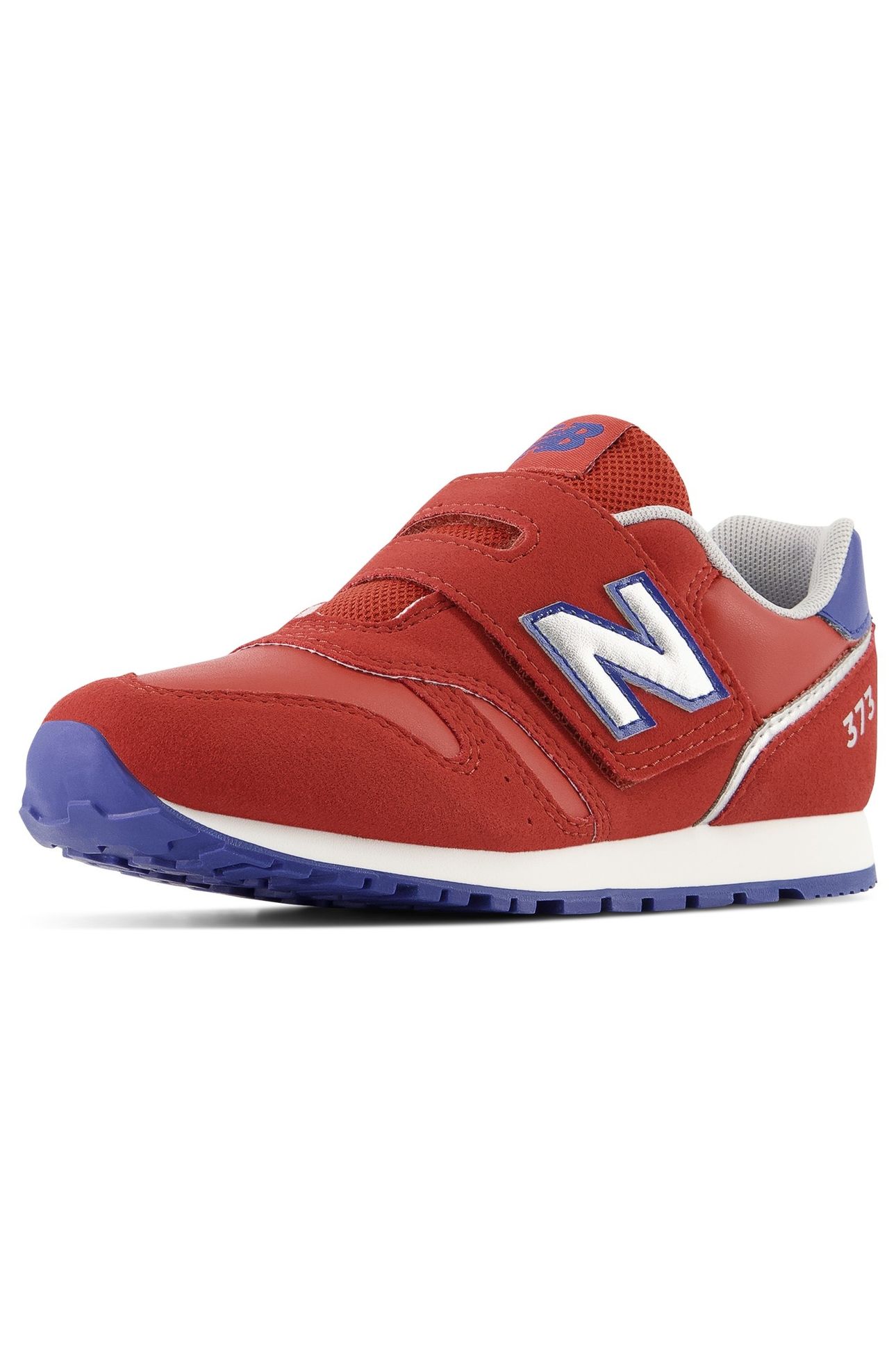 BOYS 373 HOOK AND LOOP BRICK RED 5