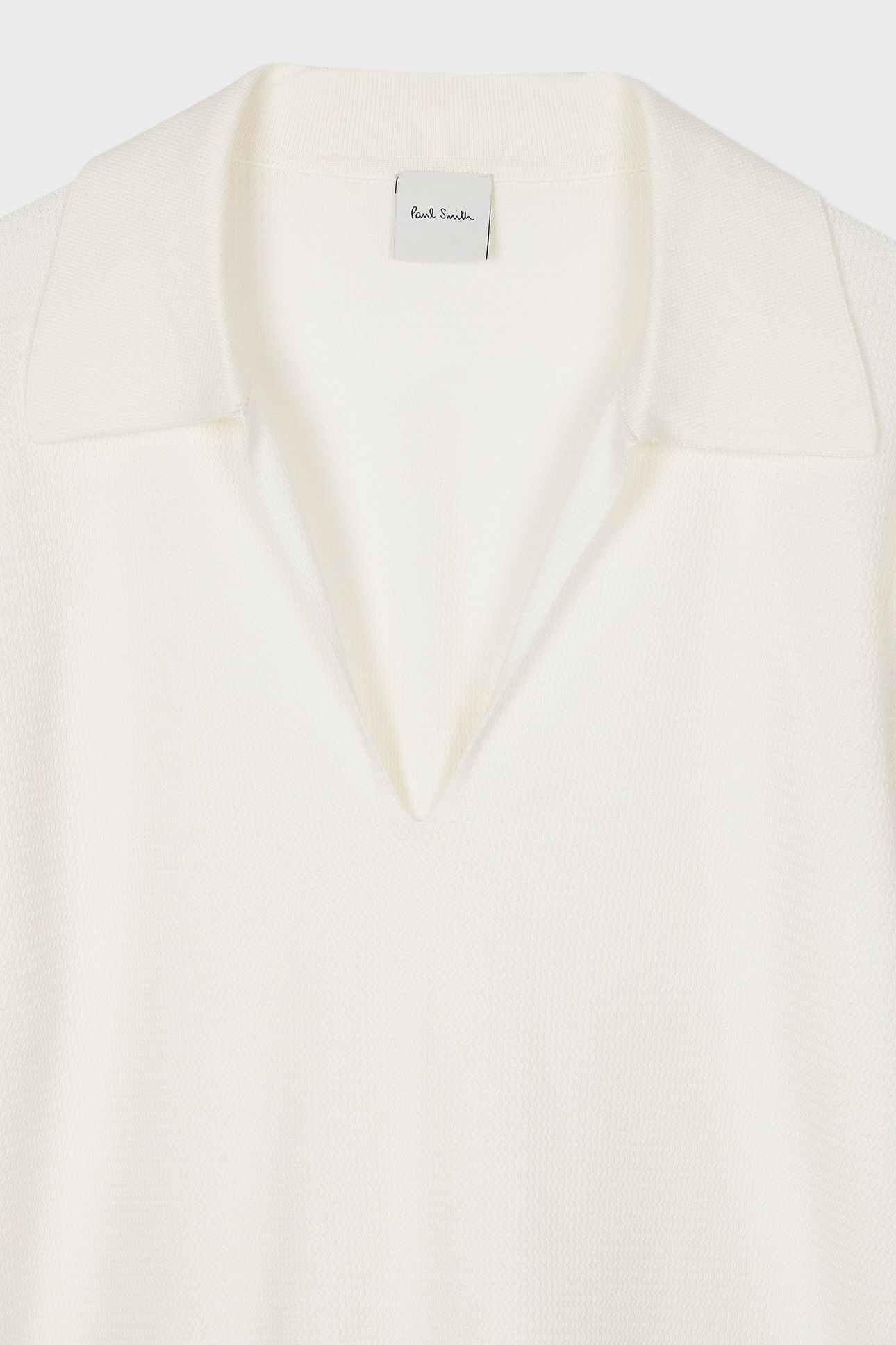 KNITTED SS TOP IVORY 3