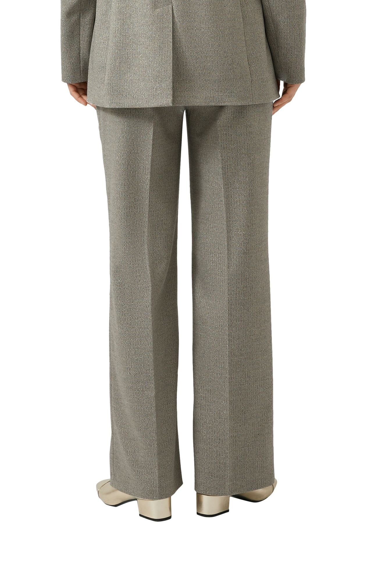 S.OLIVER PANTS GREY/BLACK 3