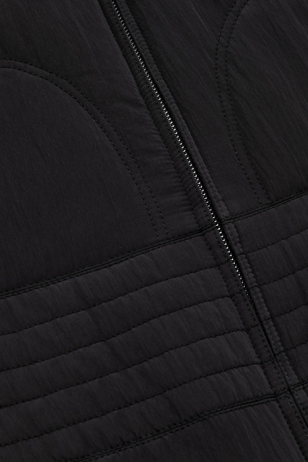 QUILTED SLEEVELESS DRESS BLACK 7