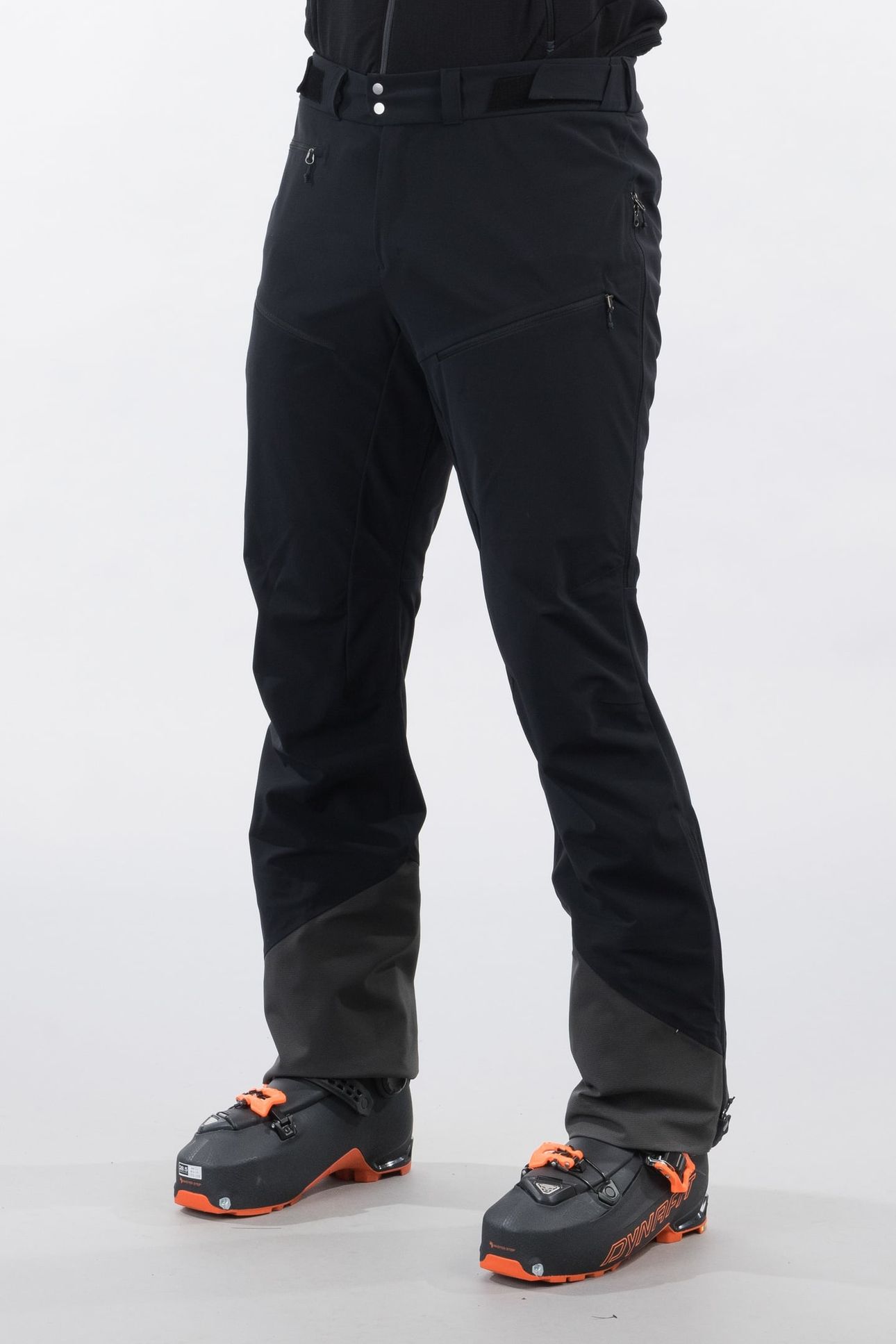 SENJA HYBRID SOFTSHELL PNT BLACK LONG 1