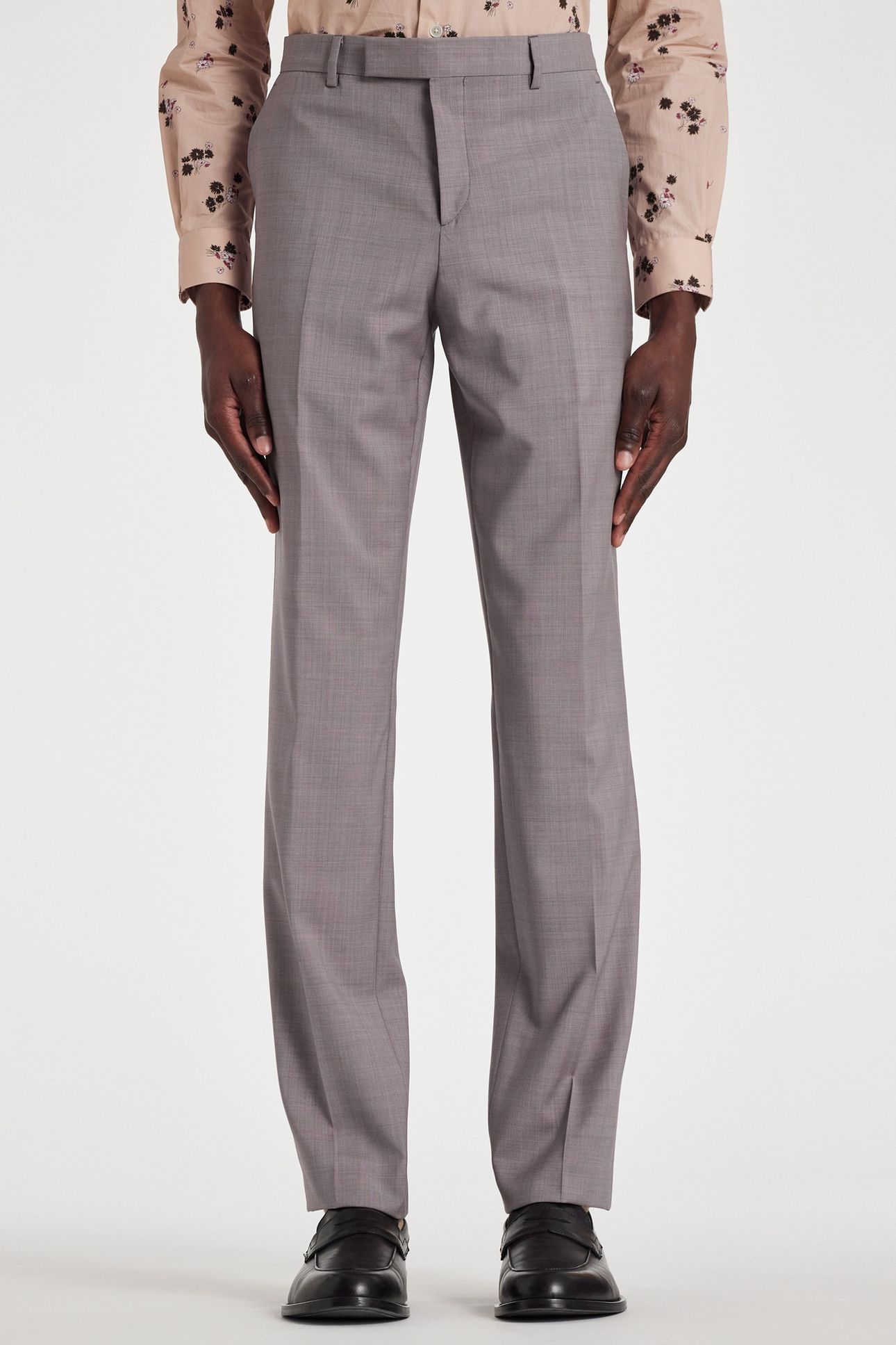 TAILORED FIT 2BTN SUIT LILAC 2