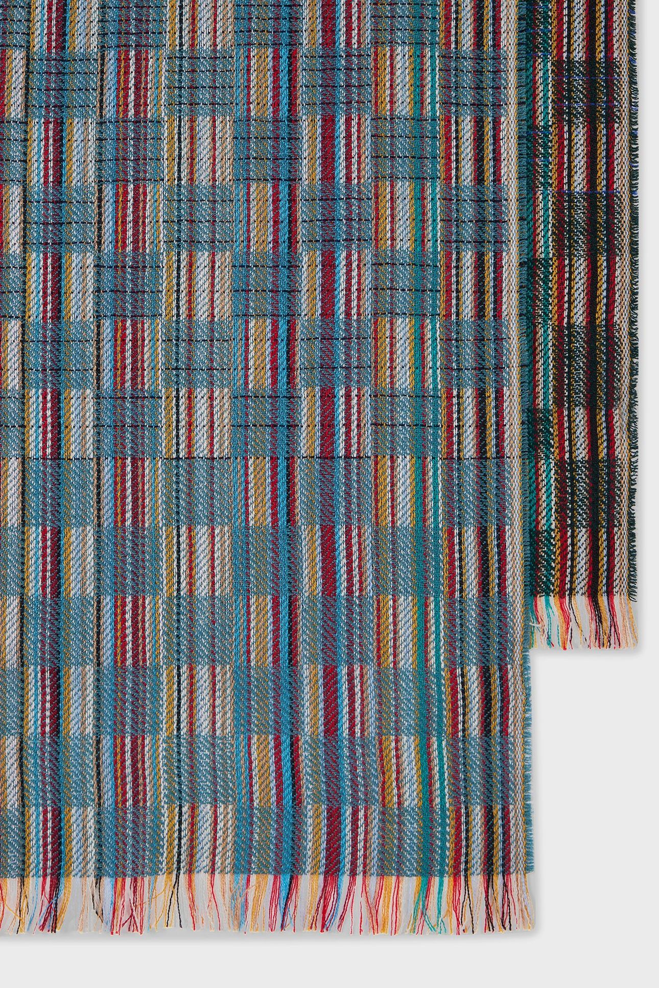 SCARF WEAVE SIGNATURE NAVY 5