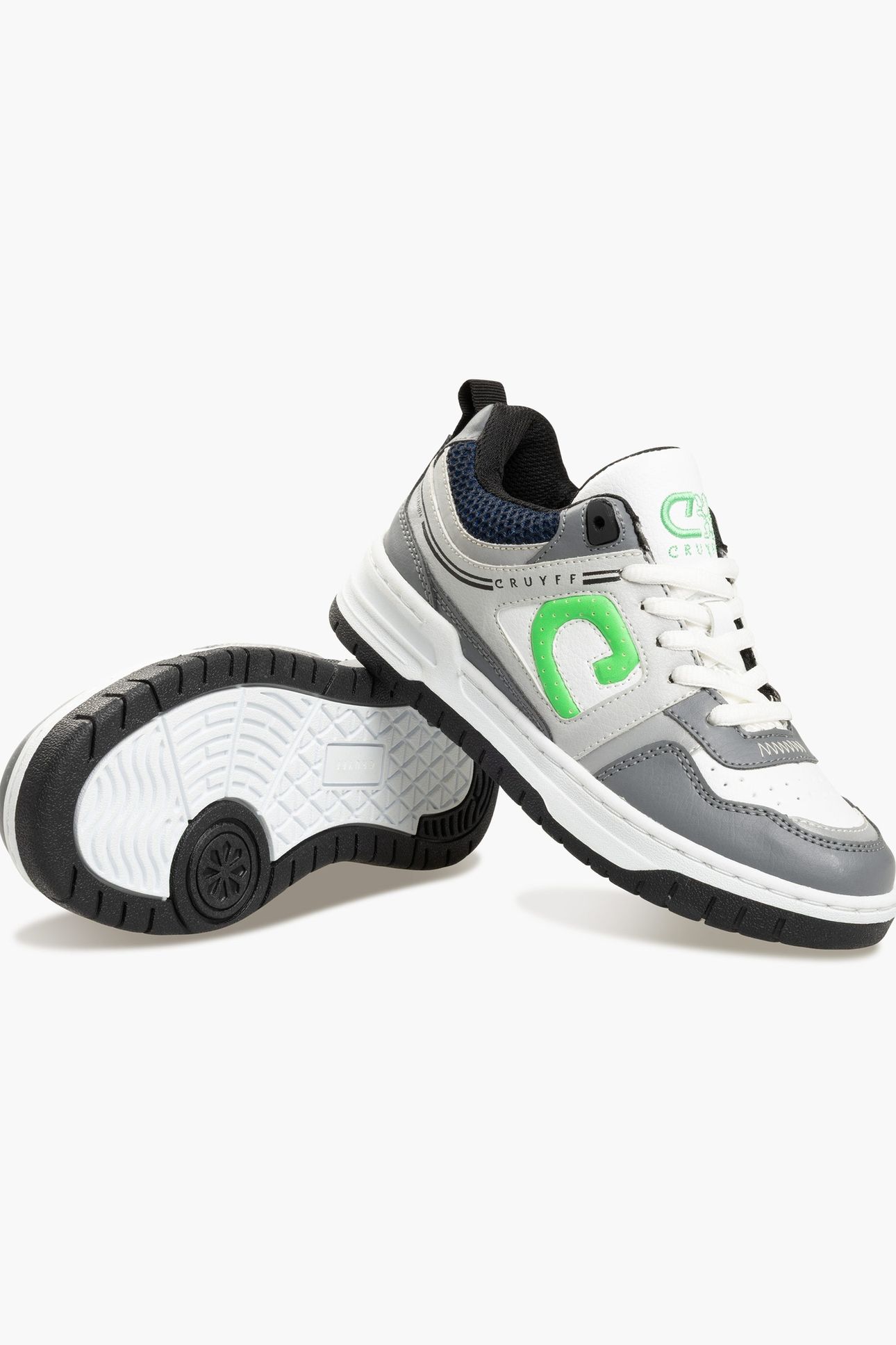 BOYS RAVAL GREY/GREEN 5