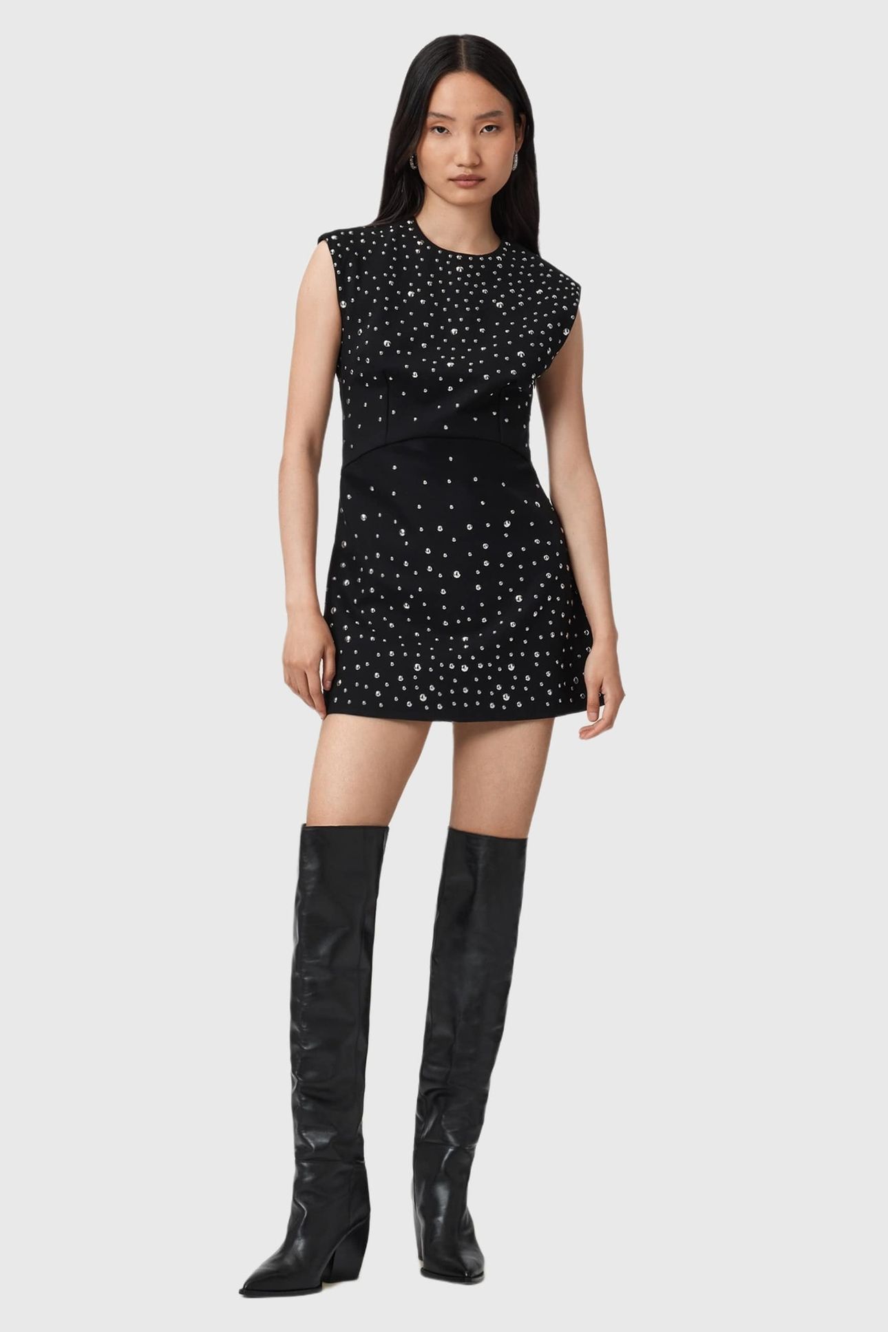 TAMARA EMB DRESS BLACK 3