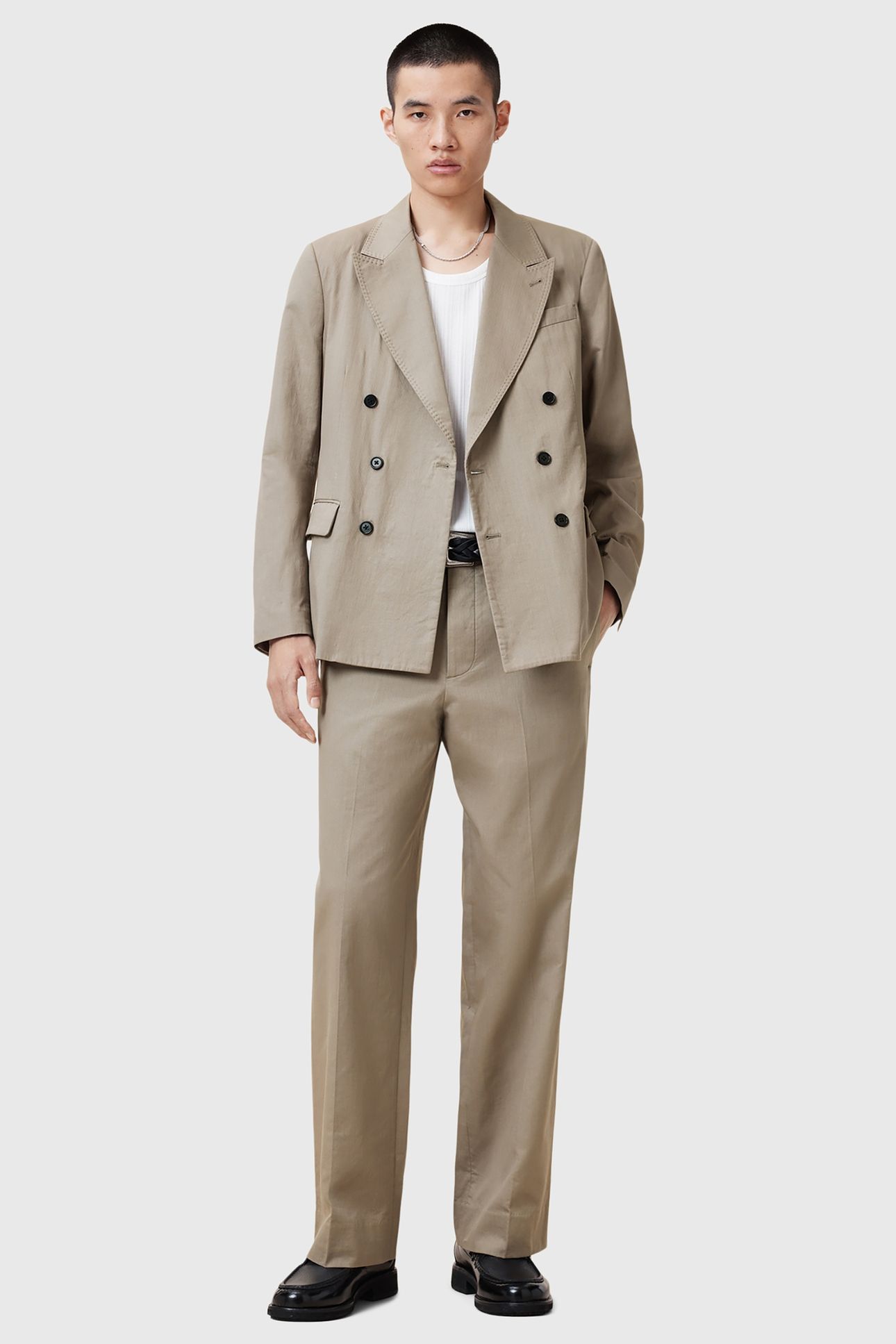 NEWTON TROUSER STONE GREY 2