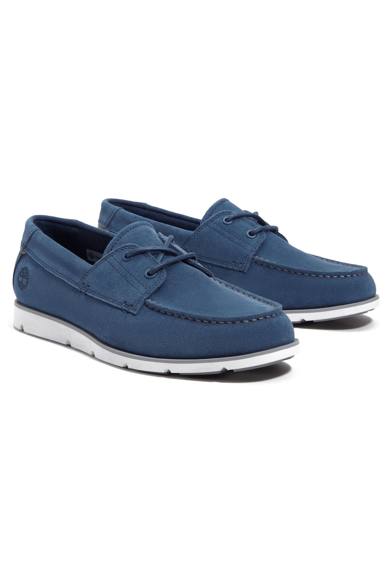 GRAFTON BAY LACE UP SHOE DARK BLUE SUEDE 7