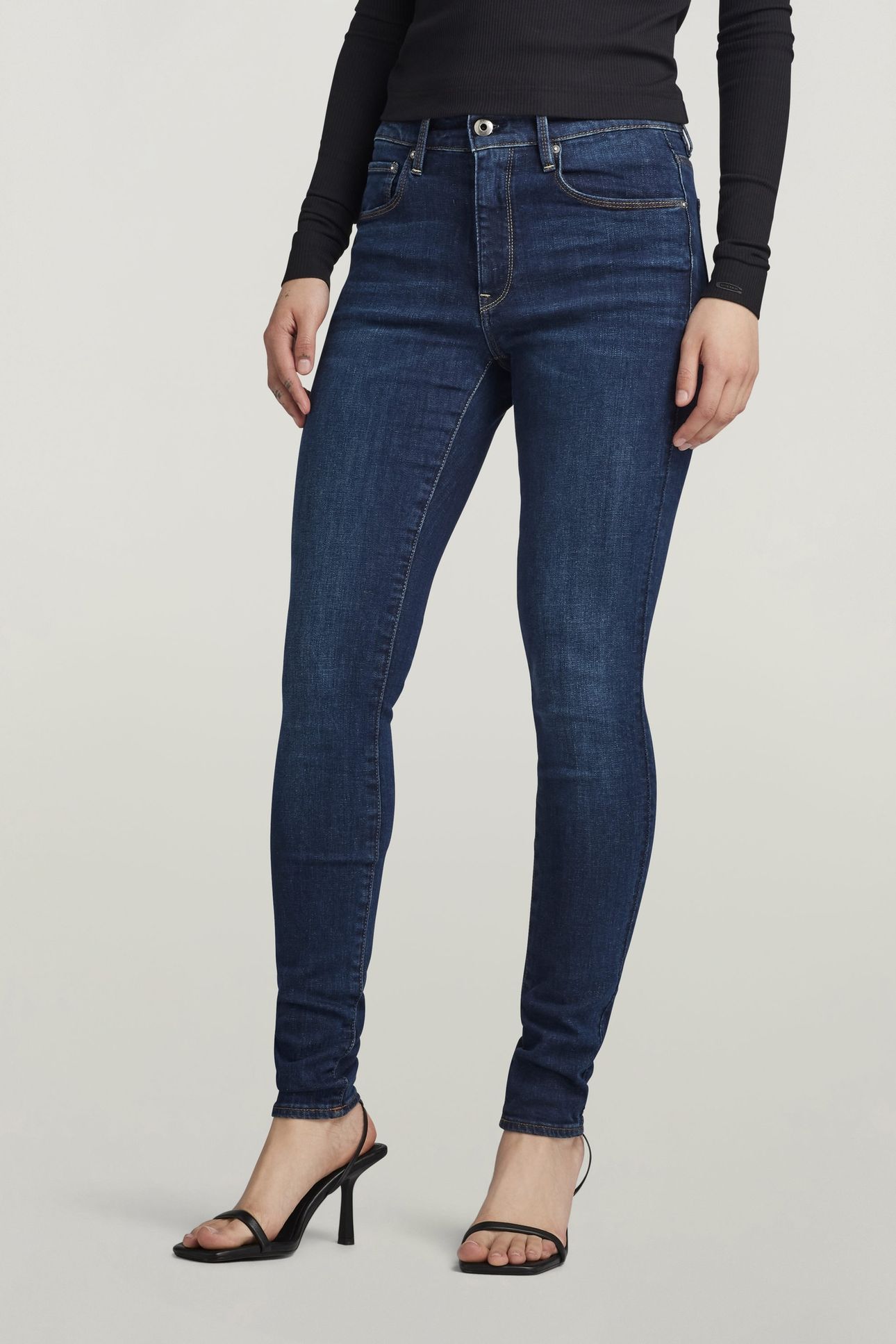 3301 SKINNY JEANS DK AGED 1