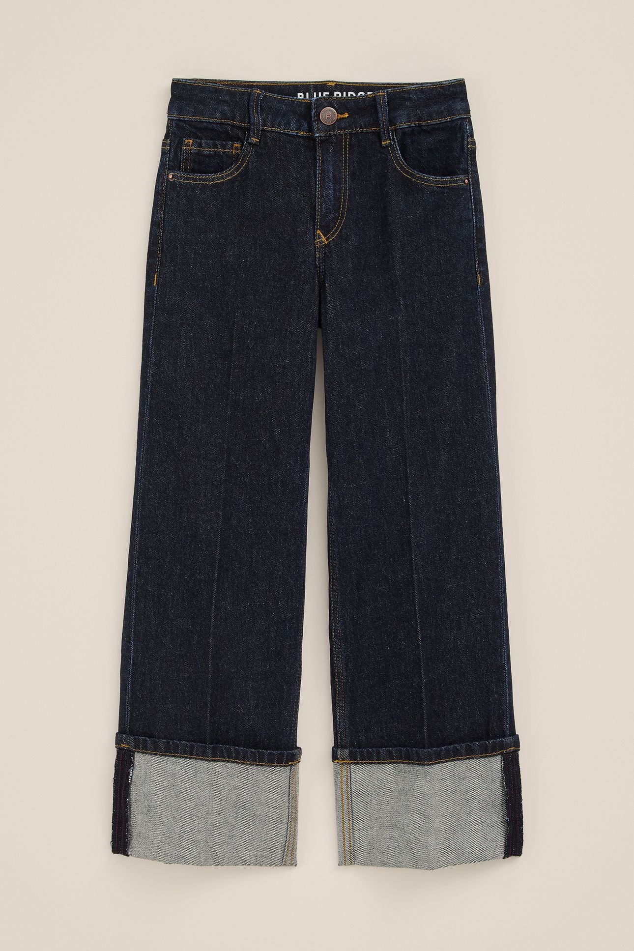 5-POCKET HIGH RISE DARK BLUE 3