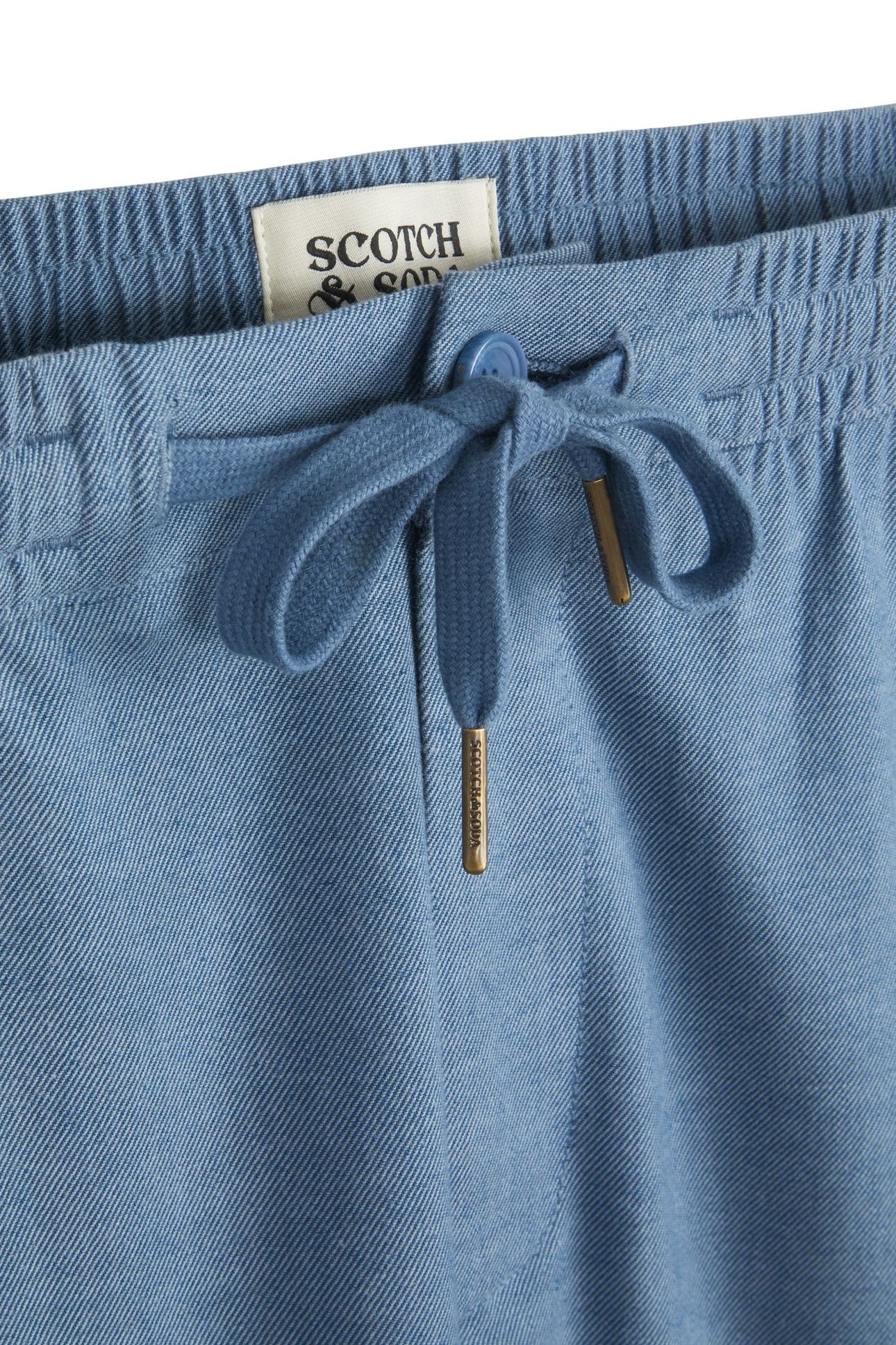ELASTIC PANT DARK DENIM 3