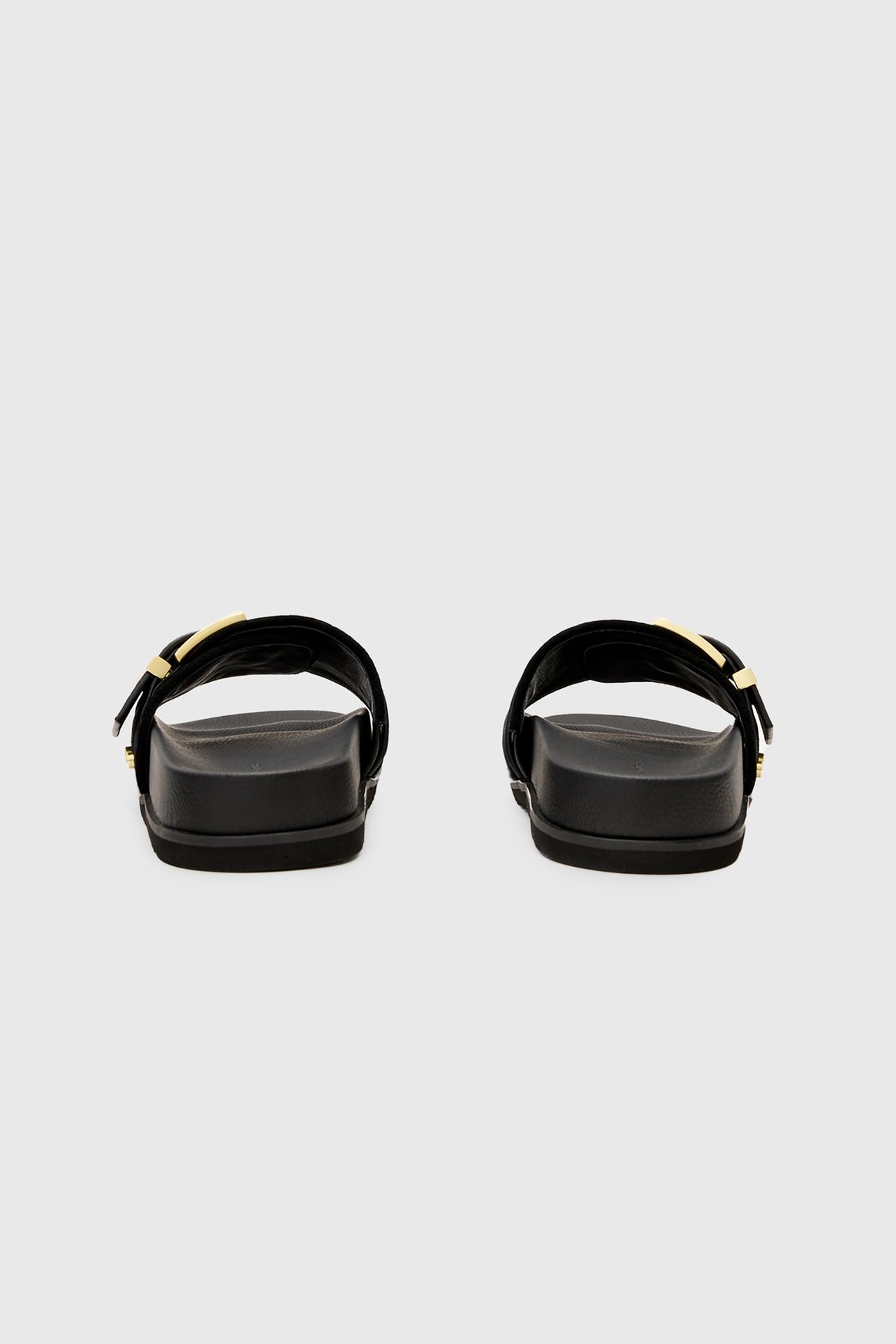 ELLIE RAFFIA SLIDER BLACK 4