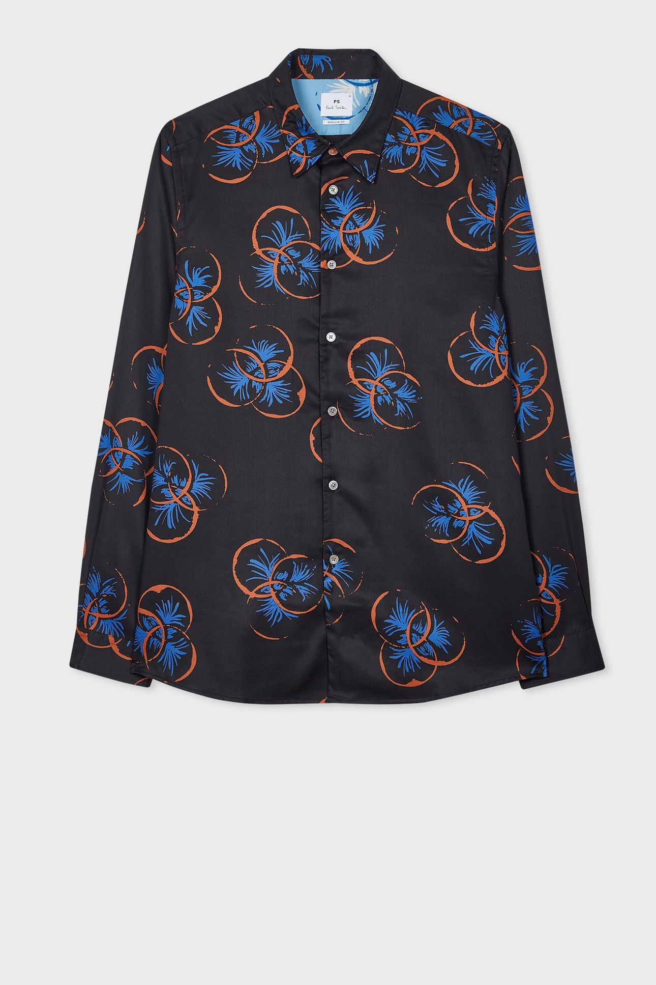 LS REGULAR FIT SHIRT VERY DARK NAVY 1