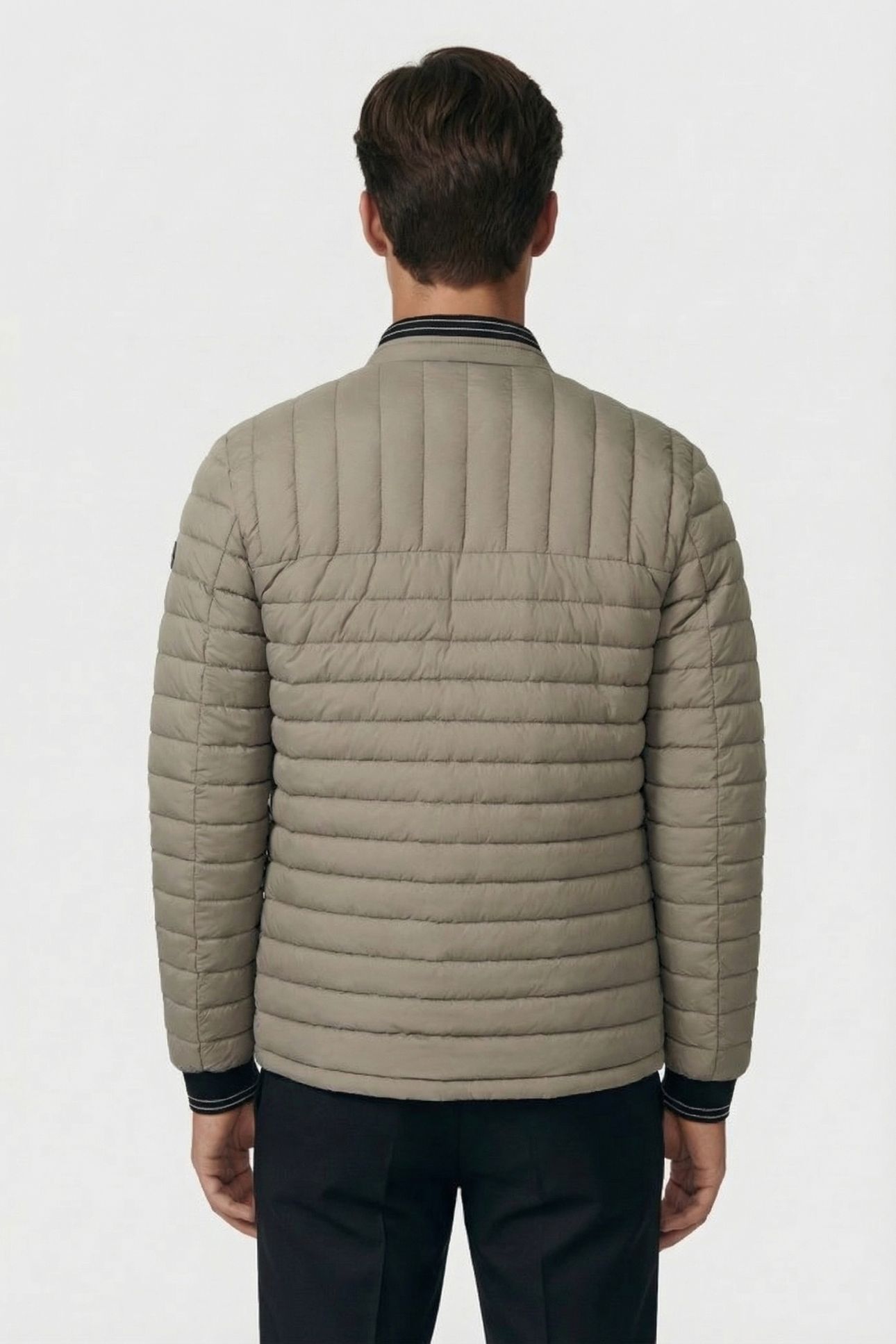 JACKET SHORT FIT PADDED LIGHT ARMY 2