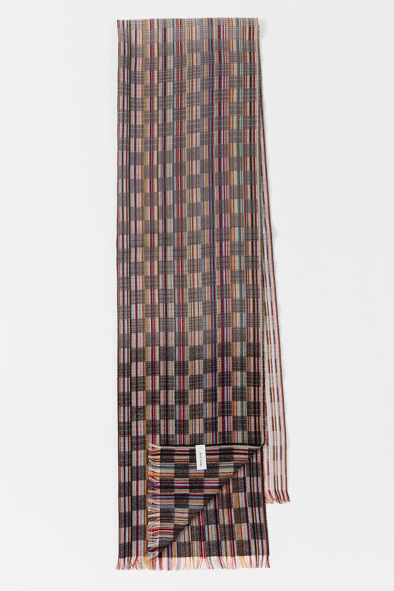 SCARF WEAVE SIGNATURE GREY 4