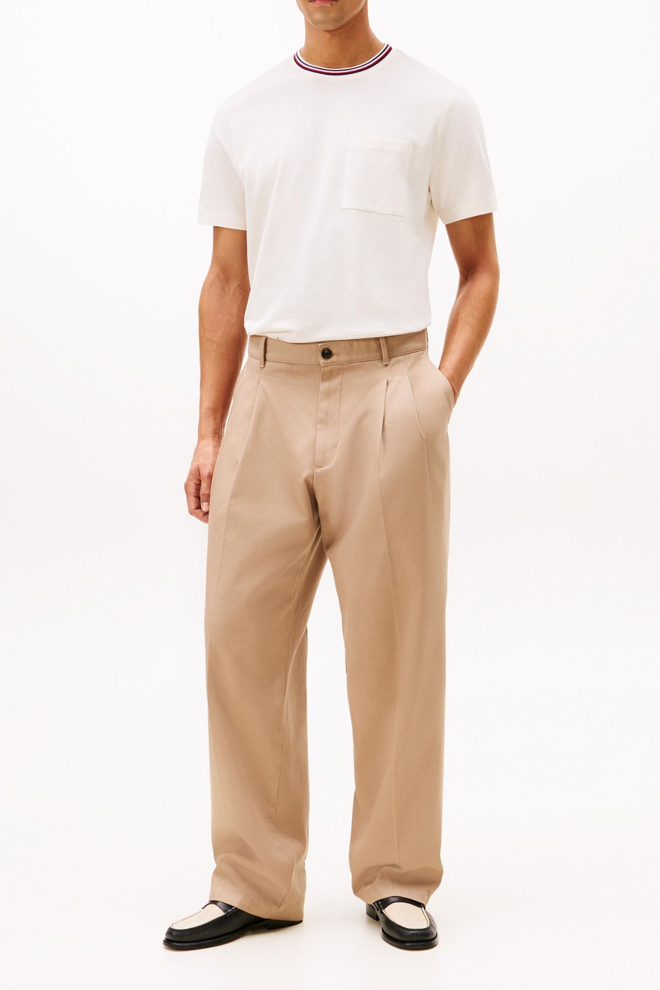 POCKET PIQUE TEE IVORY PETAL 3