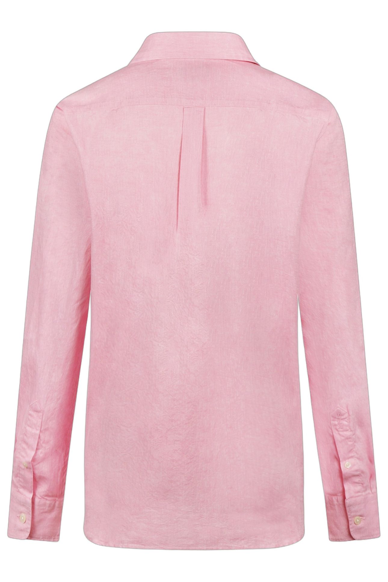 SOLID LINEN BLEND SHIRT LIGHT PINK 5