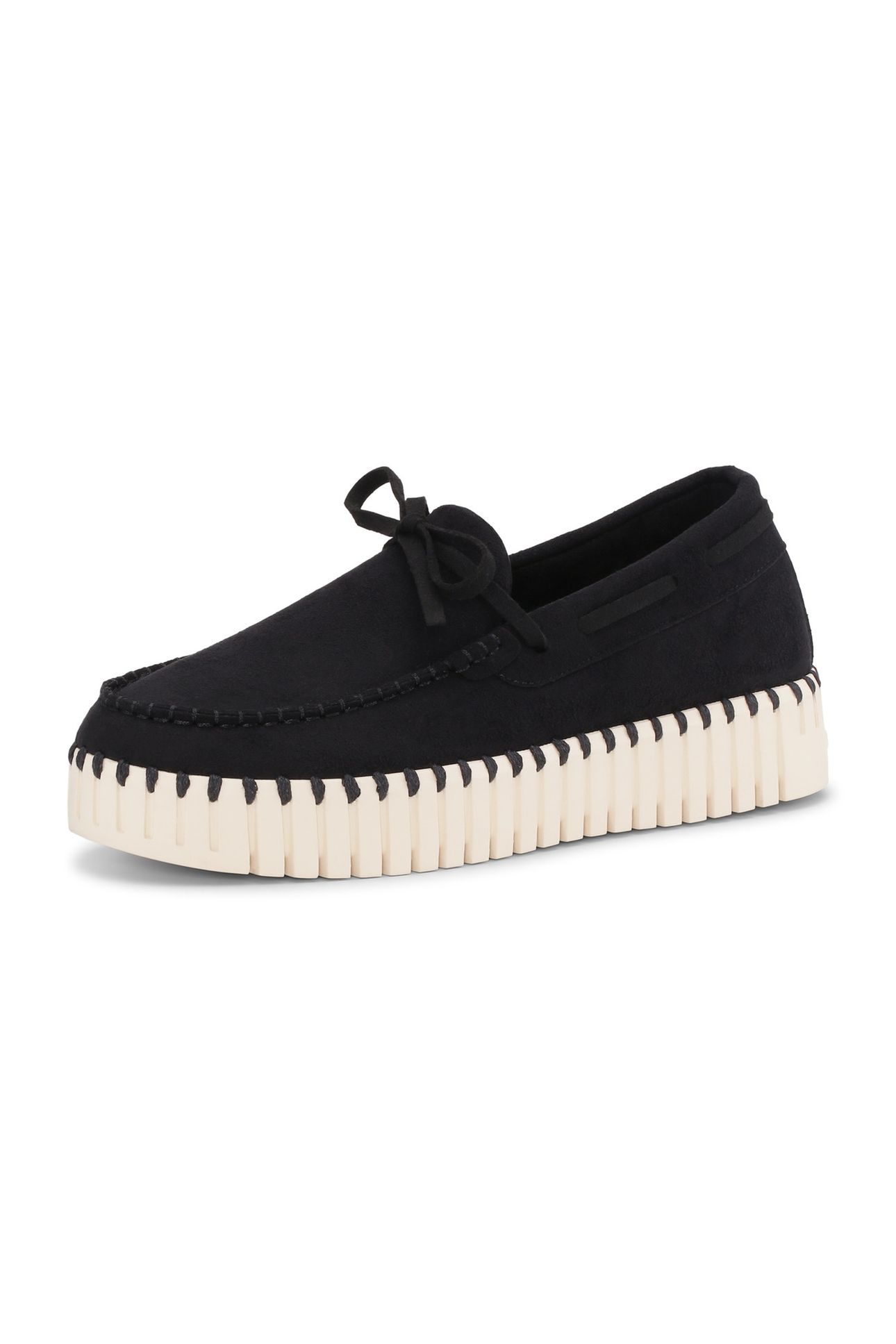 LOAFER TULIP3073 BLACK PEARLED IVORY 2