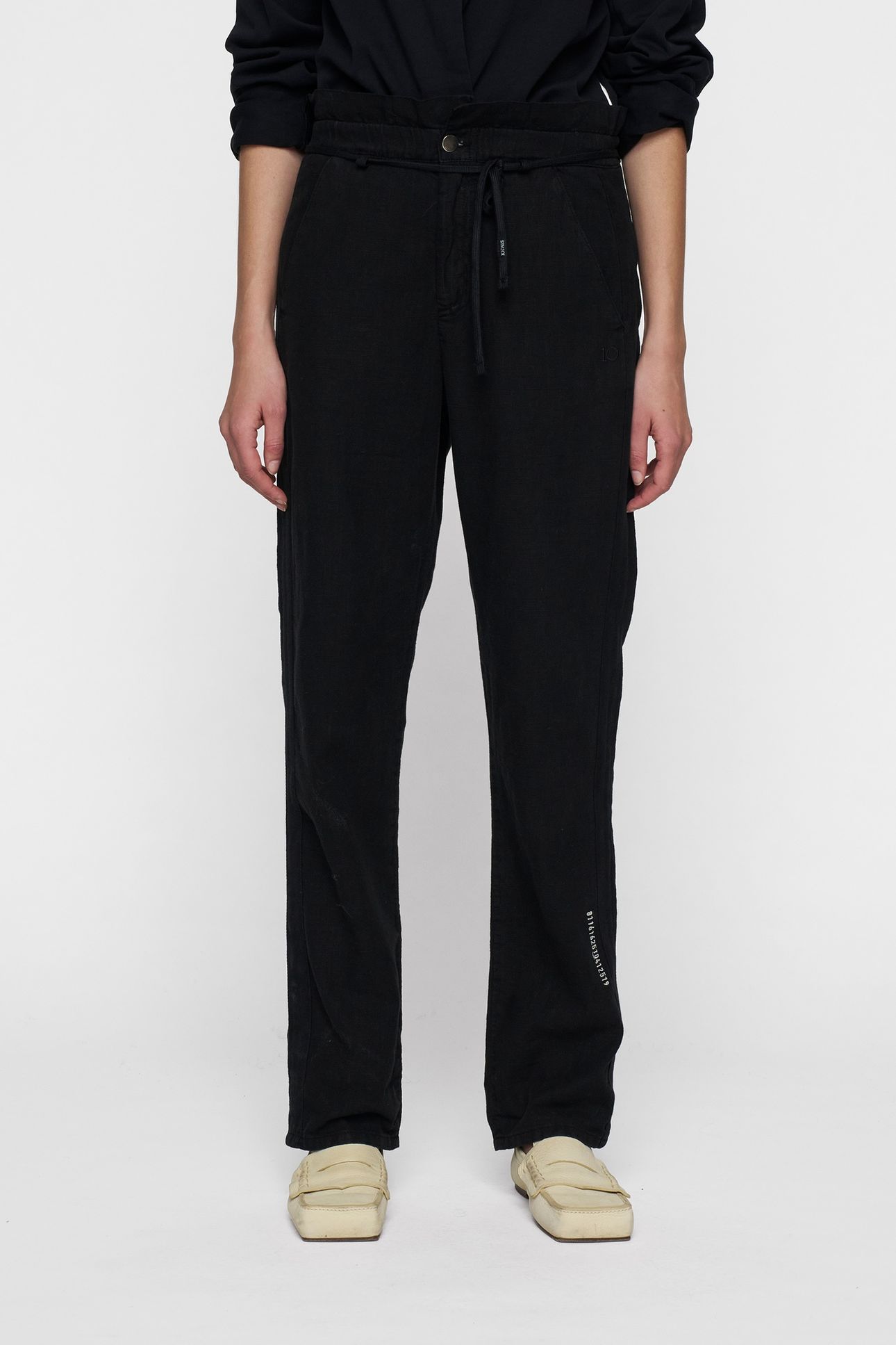 PAPERBAG PANTS BLACK 5