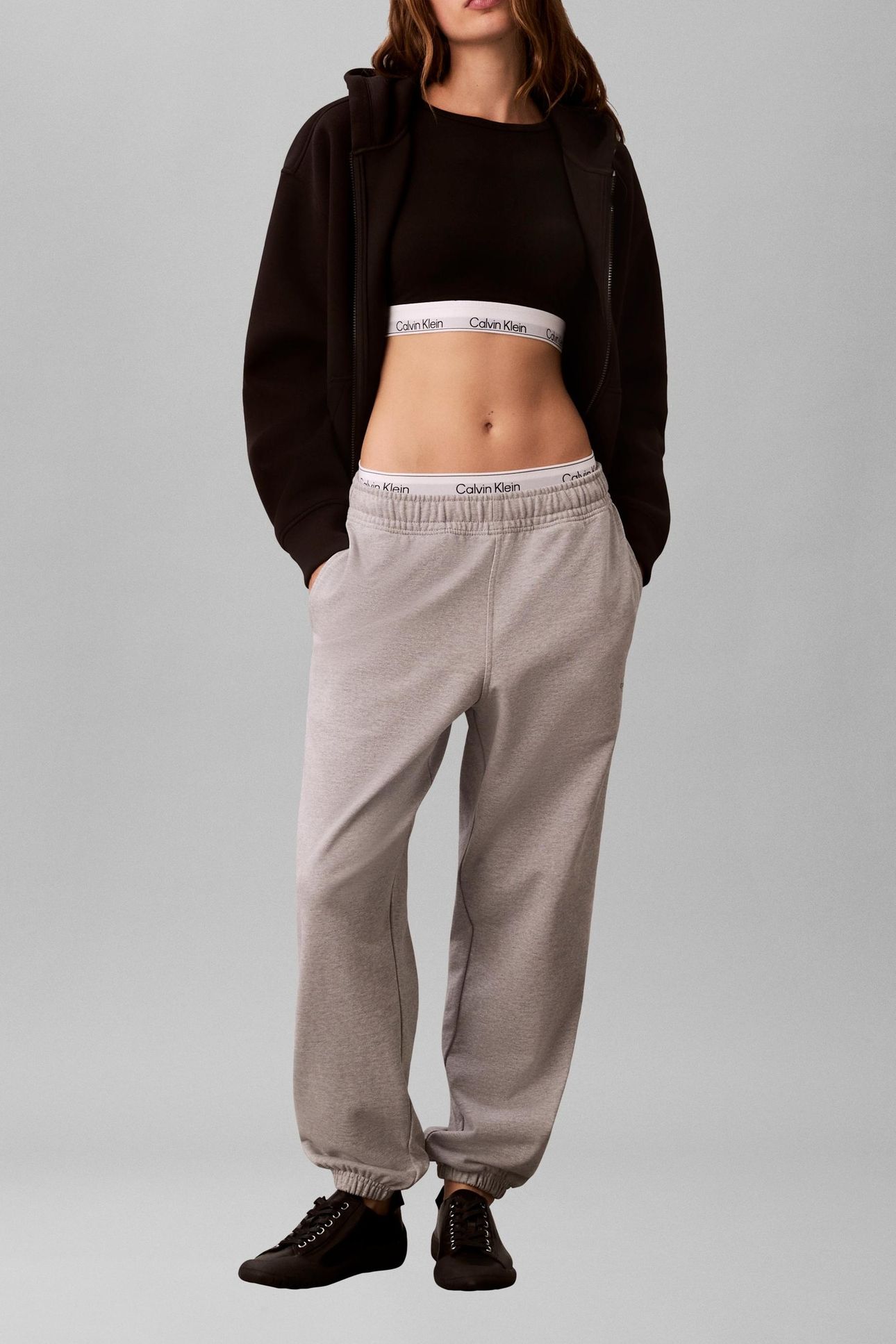MONOLOGO FOIL FRENCH SWEATPANTS HEROIC GREY 2