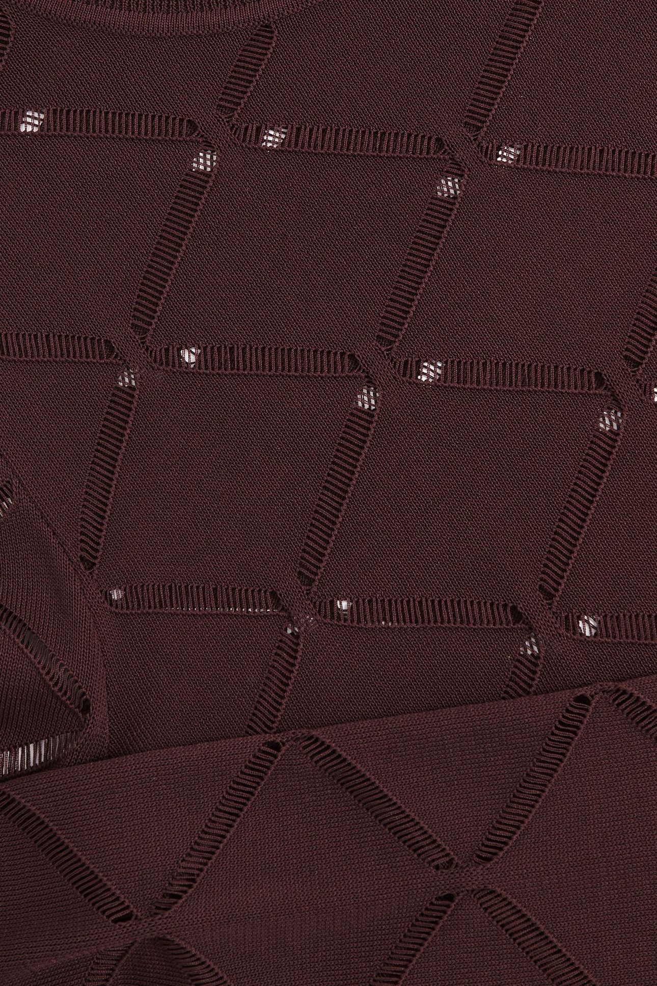 LASER CUT TOP BURGUNDY 6