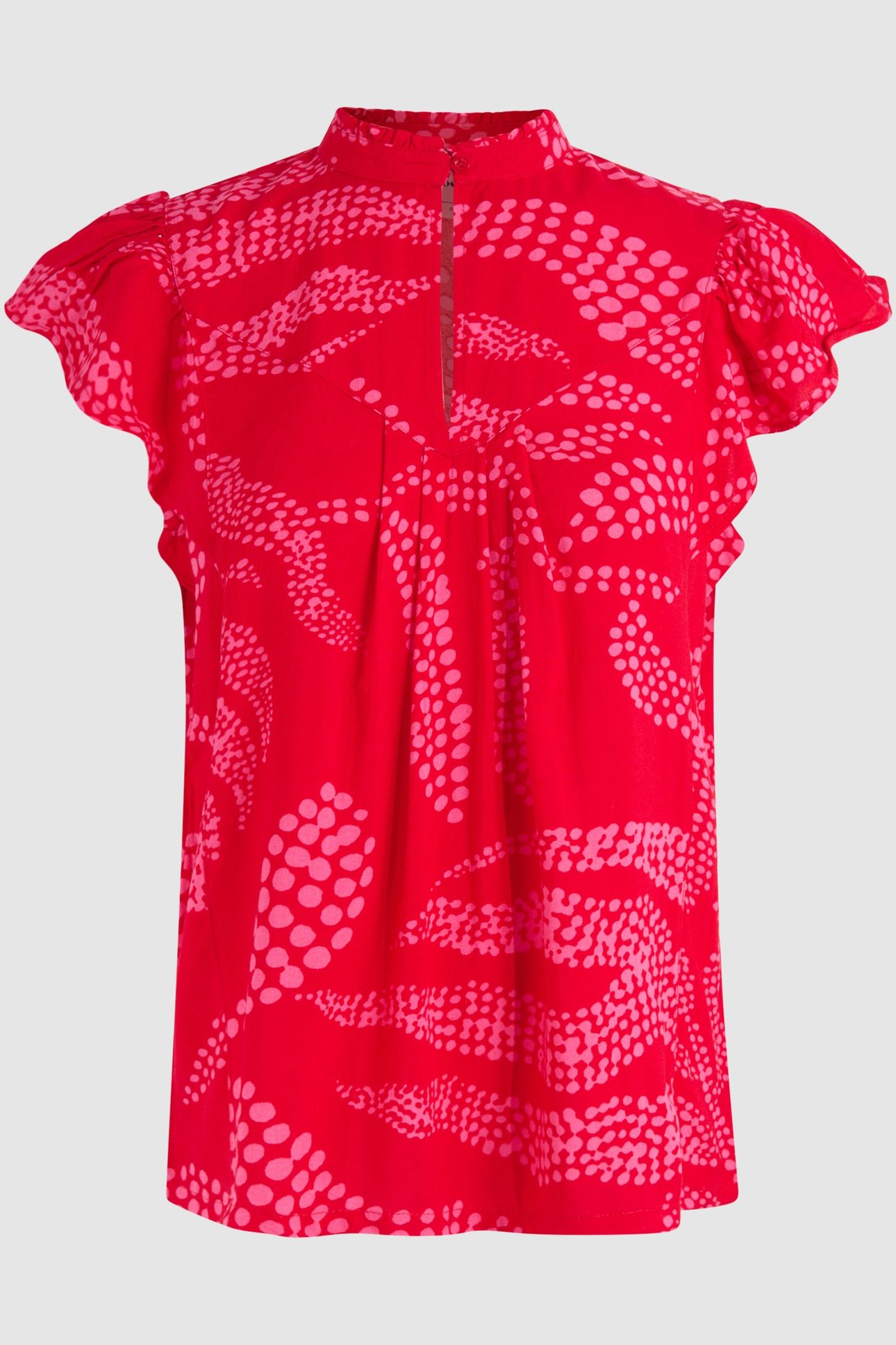 LA-SBPRINTED HOT TOP RED 3
