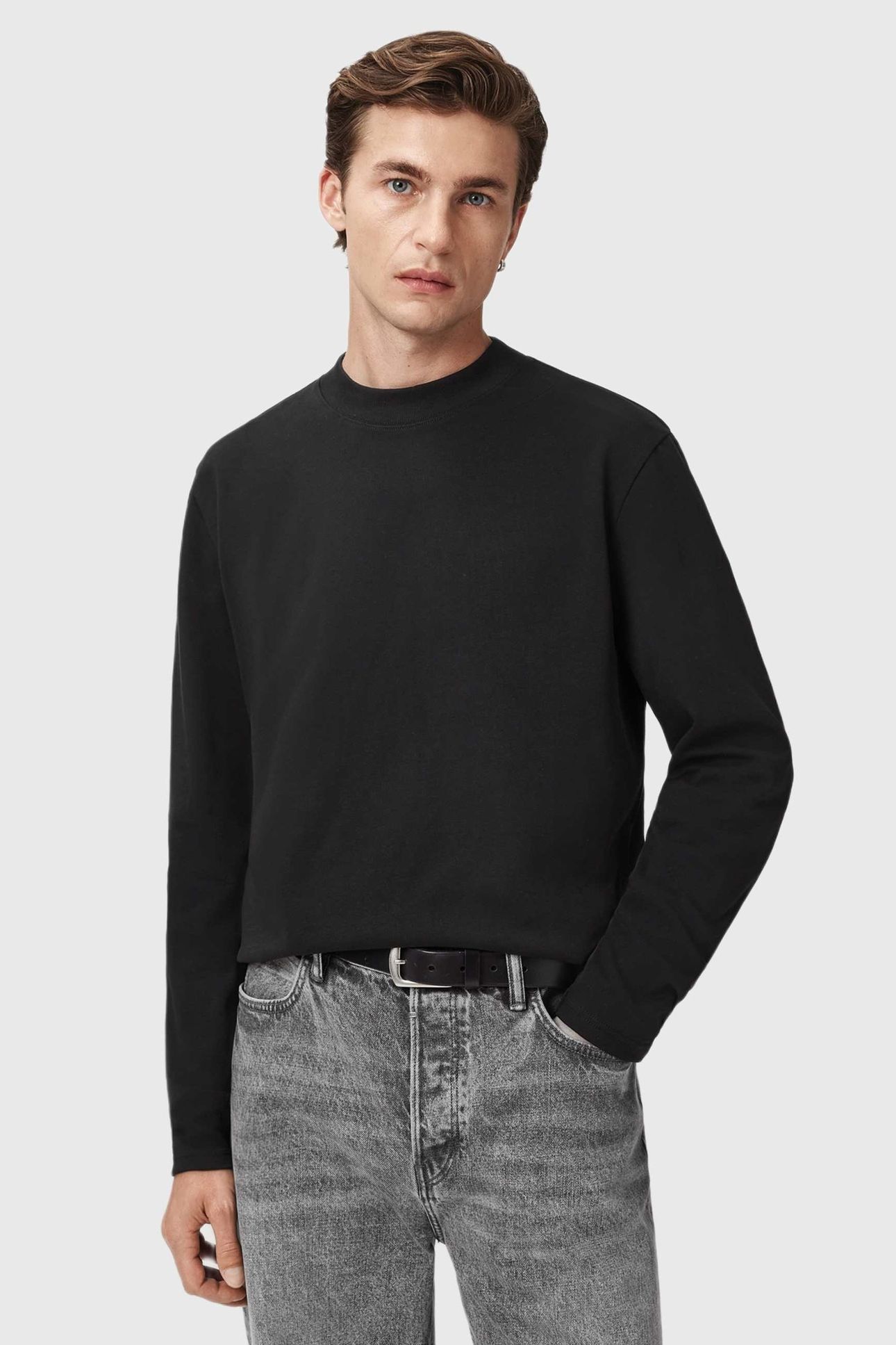 NERO LS CREW JET BLACK 1