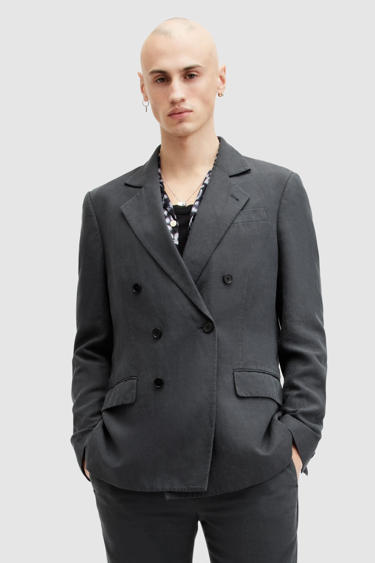 TANSEY BLAZER SLATE GREY 1