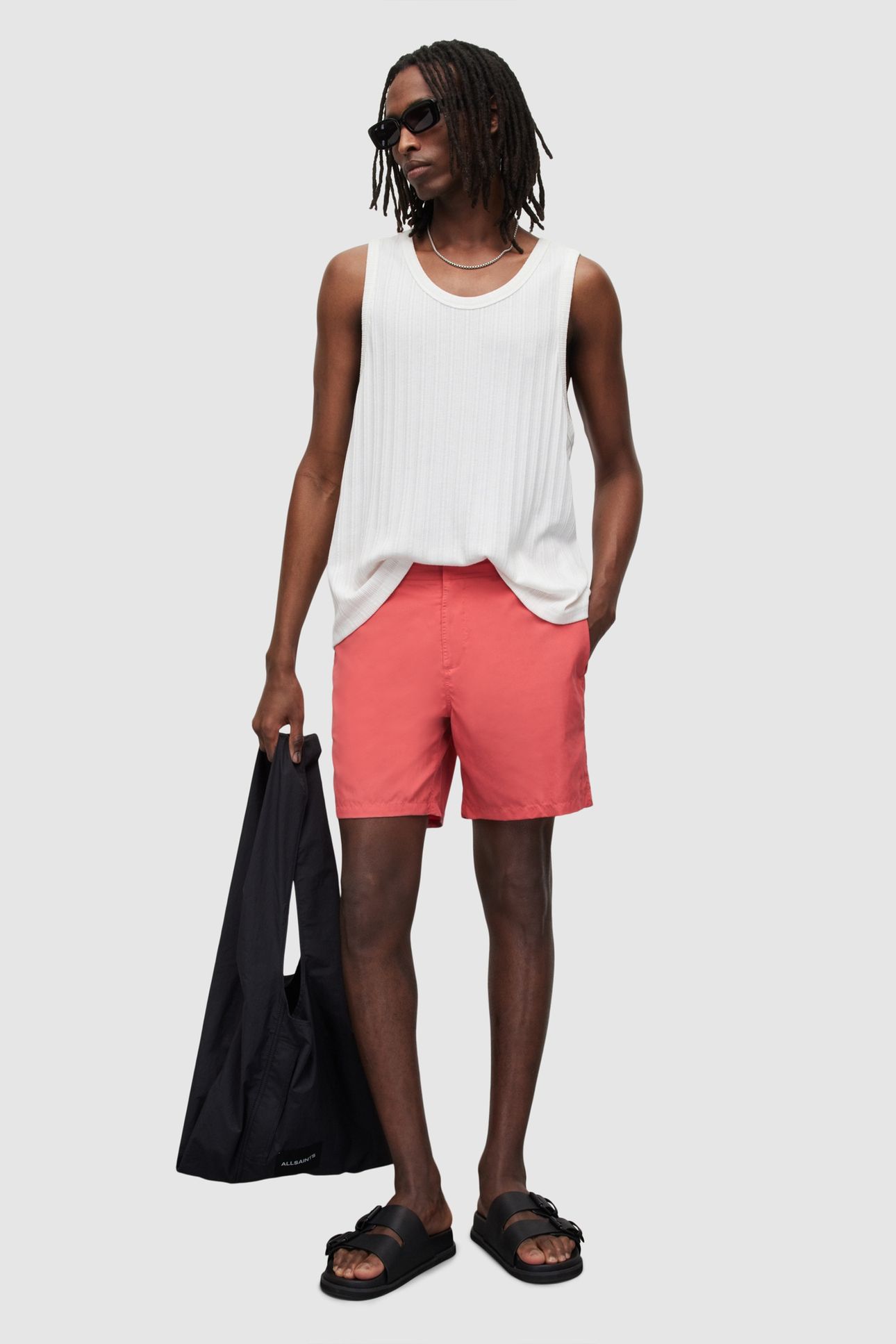 WARDEN SWIMSHORT HIBISCUS RED 1