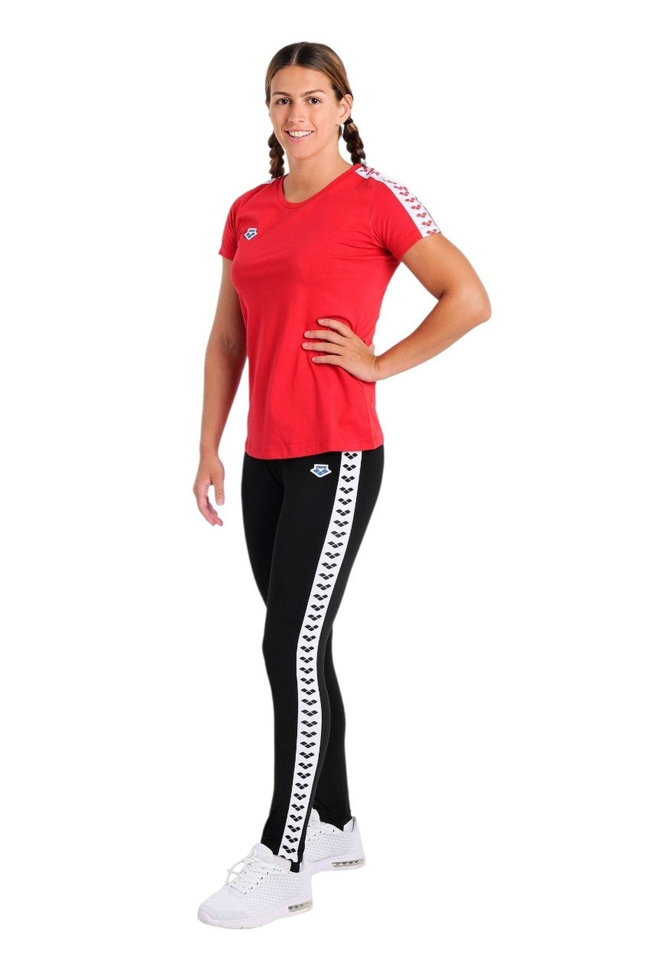 W T-SHIRT TEAM RED-WHITE-RED 1