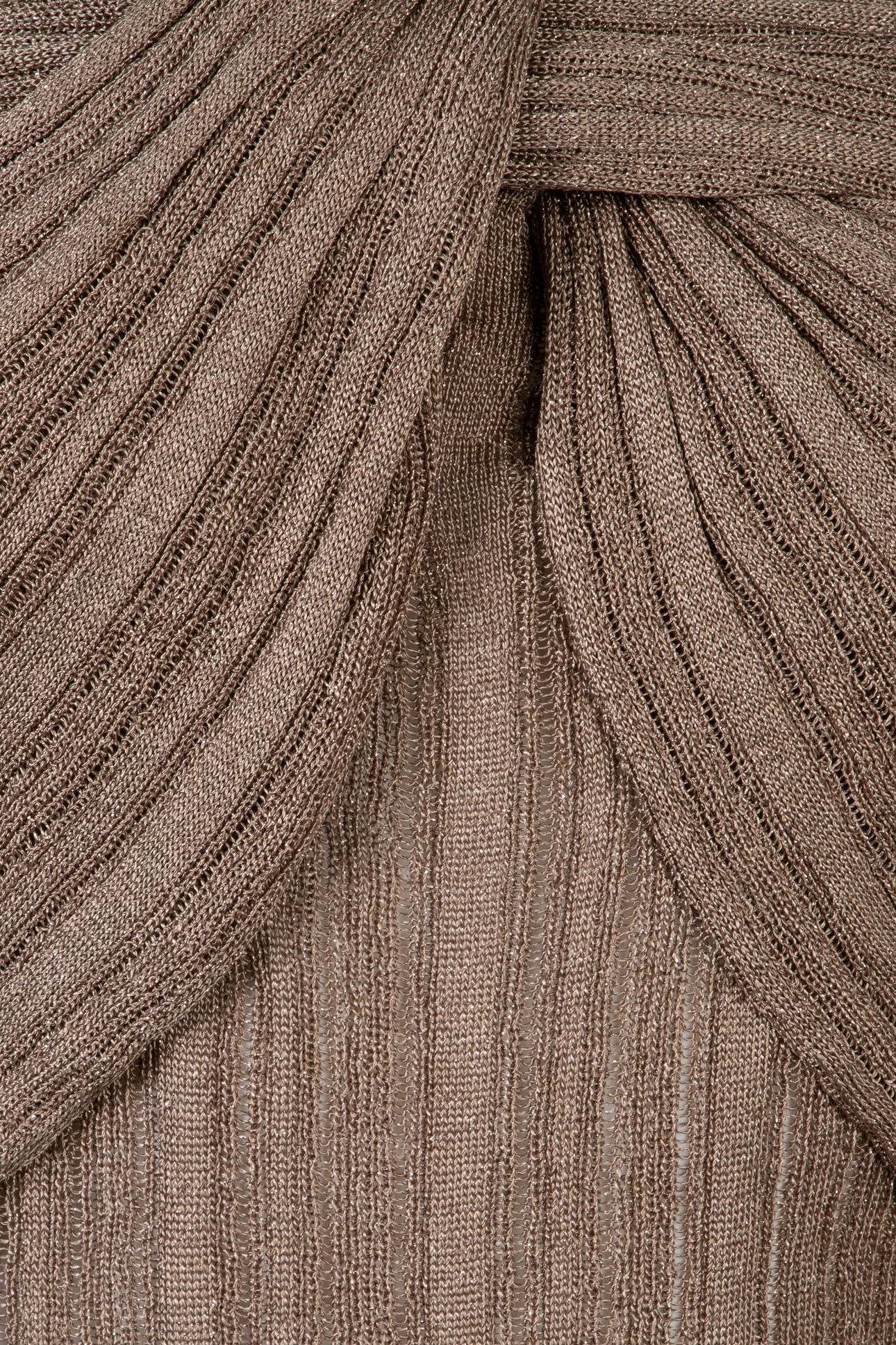 MARCIANO BY GUESS GIA LS RIBBED SWEATER TOP NATURAL ALMOND 4
