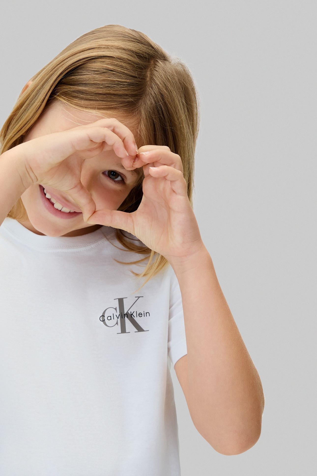 UNISEX SMALL MONOLOGO SS TEE BRIGHT WHITE 7