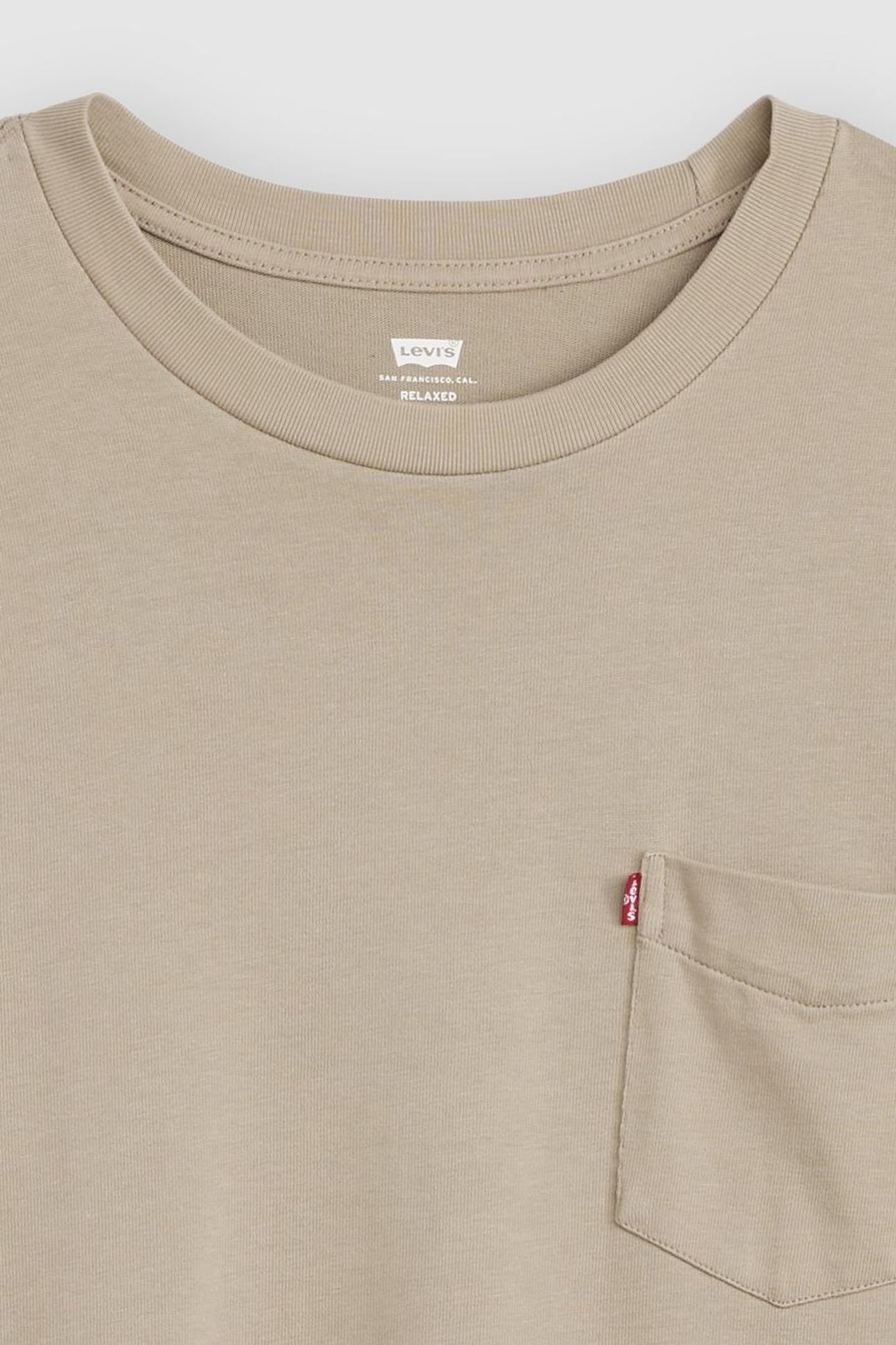 HEAVYWEIGHT POCKET TEE BEIGE 6