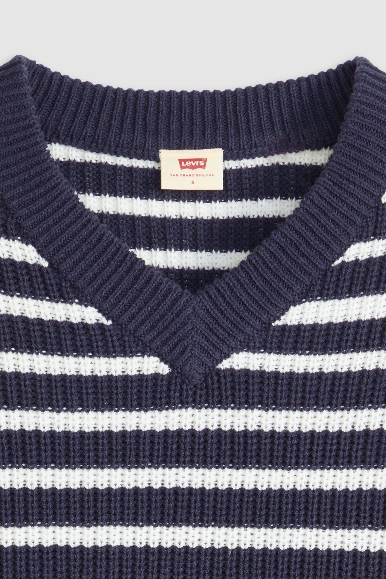REESE V-NECK SWEATER BLUE 6