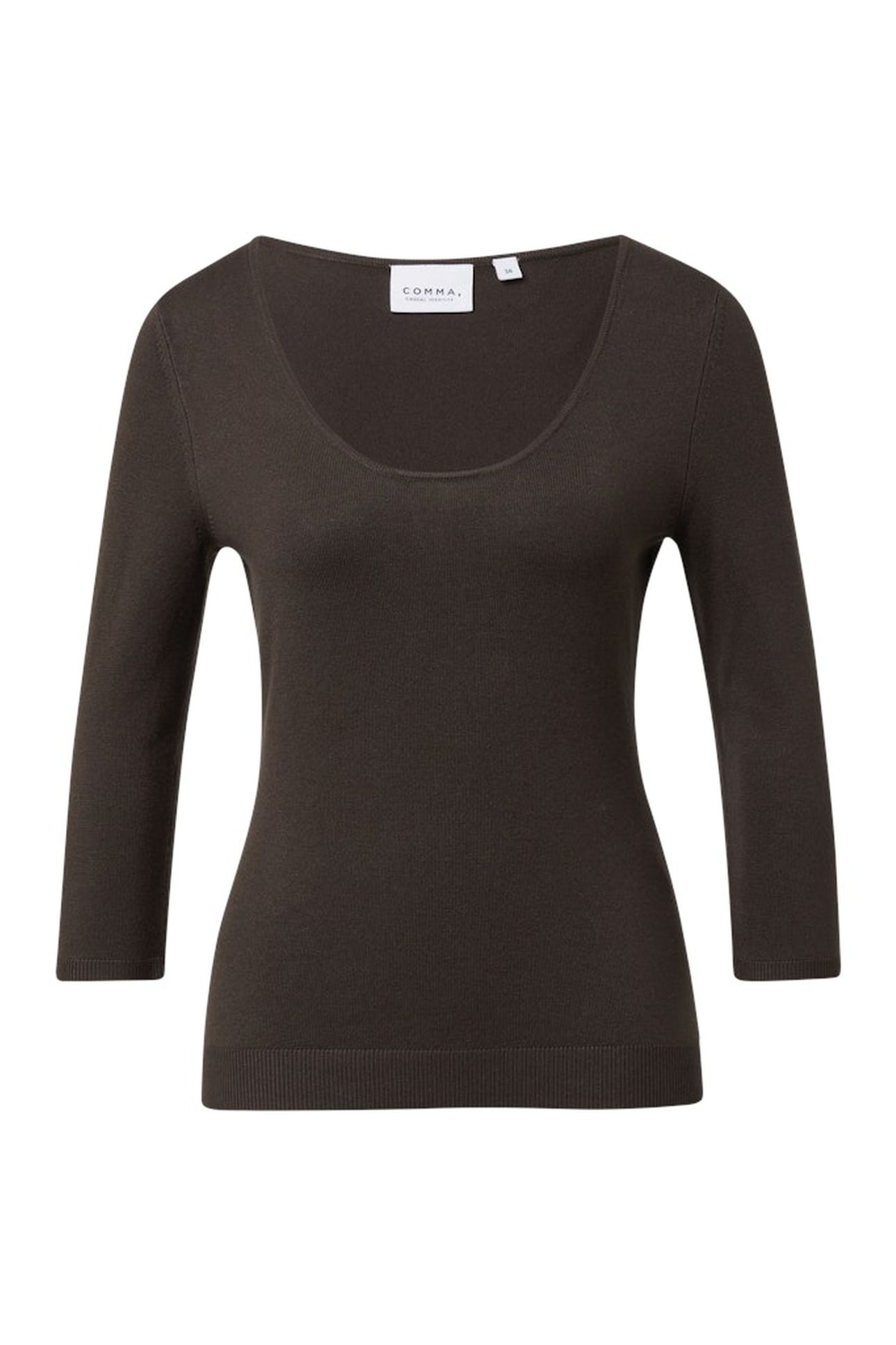 COMMA PULLOVER BROWN 4