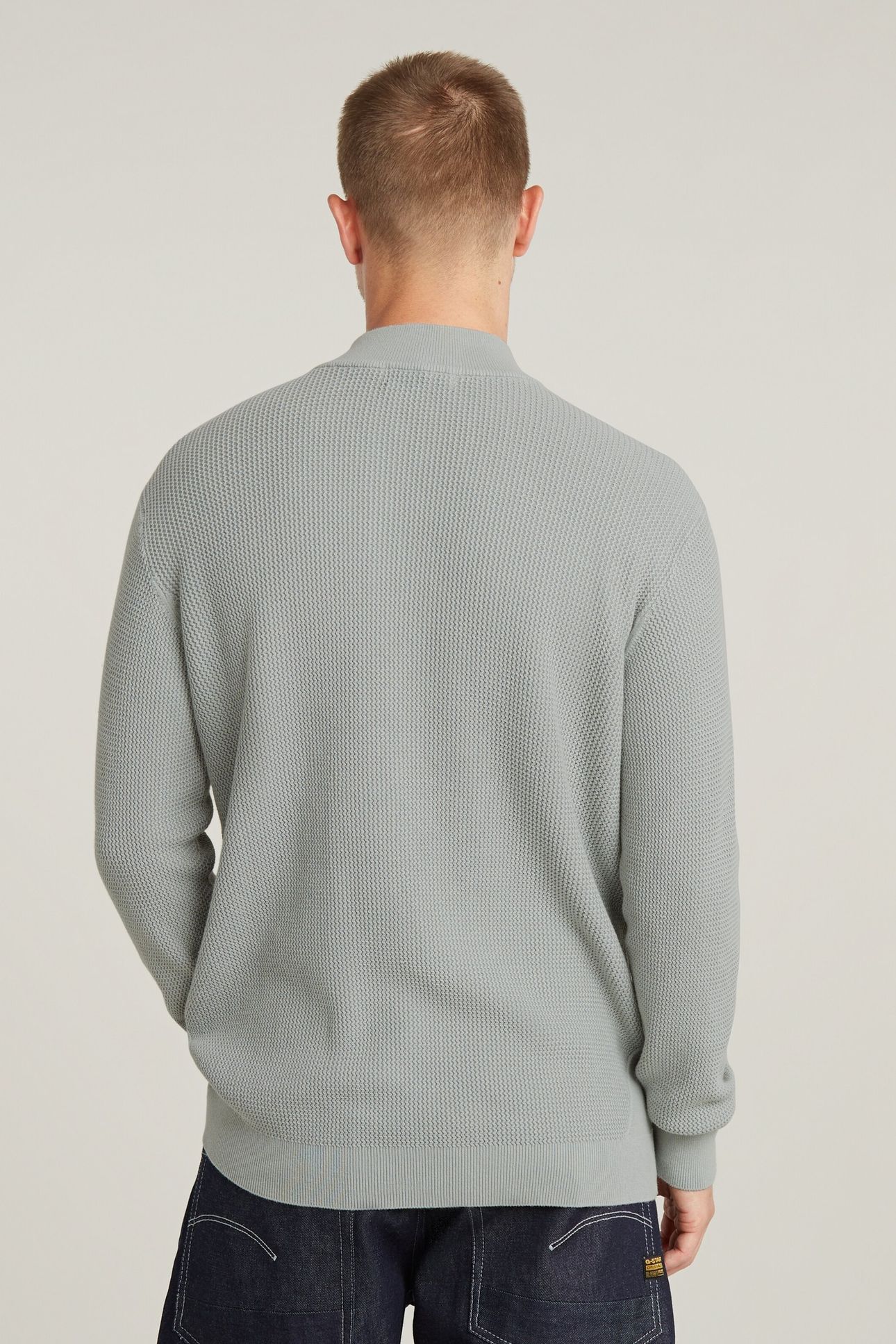 SERRATED SKIPPER KNIT GS MERCURY GD 3